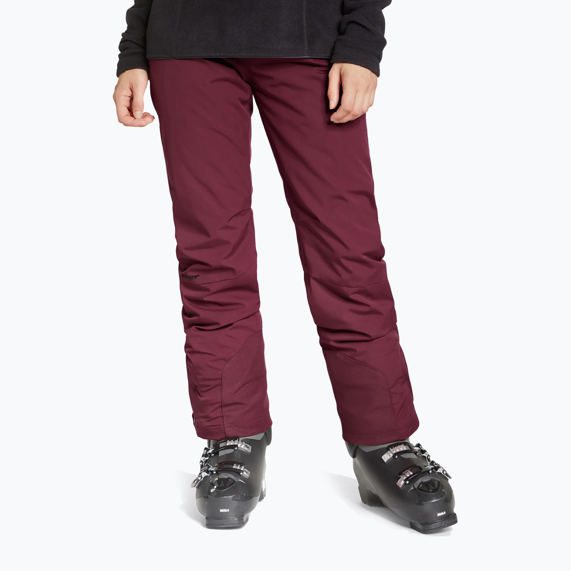 Damen Skihose ZIENER Tilla Samt rot
