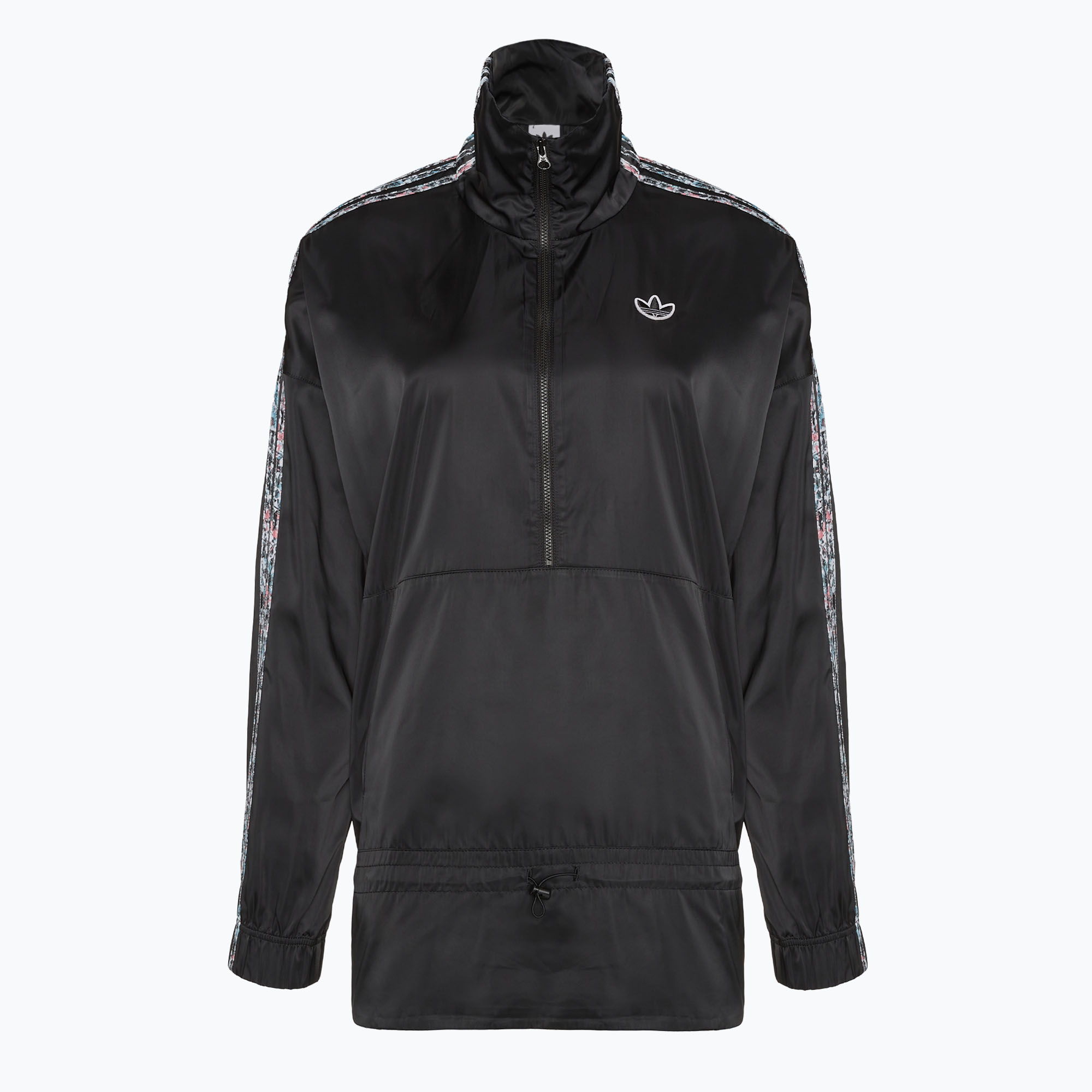 adidas Damen Half-Zip Windbreaker Jacke schwarz (Half-Zip Windbreaker GN3105)
