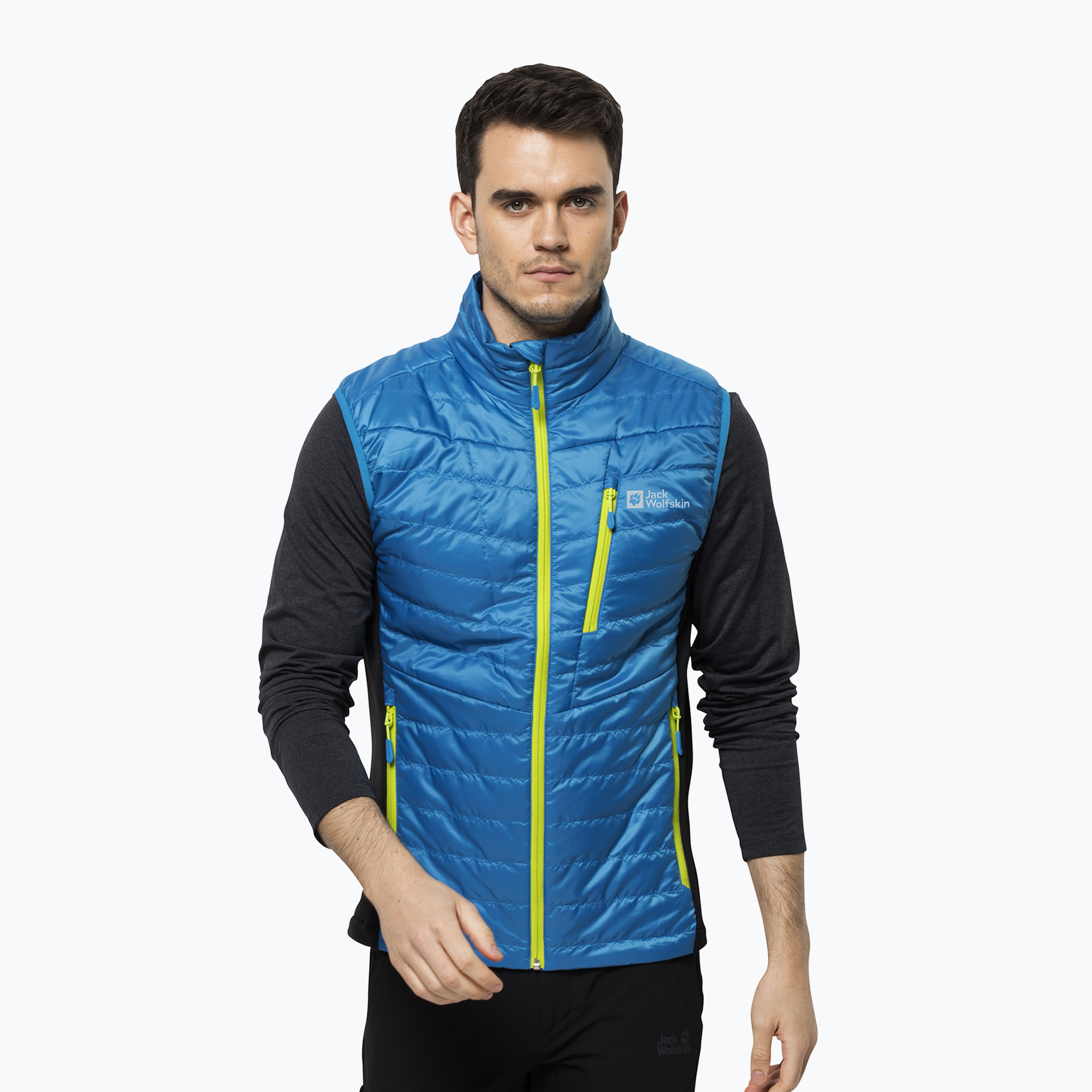 Jack Wolfskin Routeburn Pro Ins Herren Wandern ärmellos blau 1206871_1361_002 (Routeburn Pro Ins 1206871_1361_002)