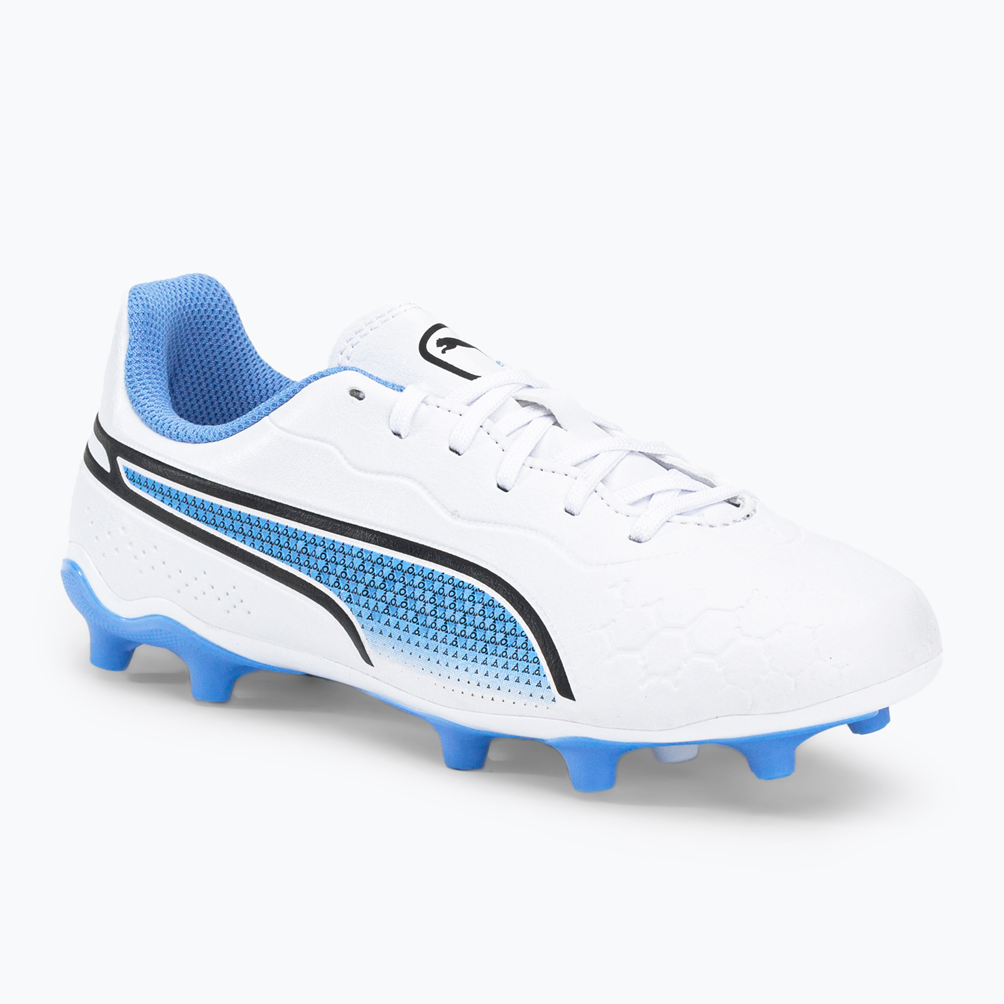 PUMA King Match FG/AG Kinder Fußballschuhe weiß 107266 01 (King Match FG/AG 107266 01)