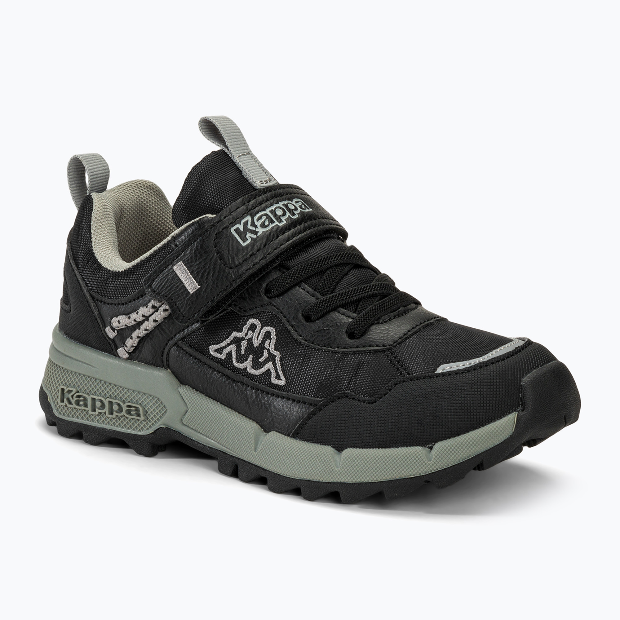 Kappa Abet Kinderschuhe schwarz/grau