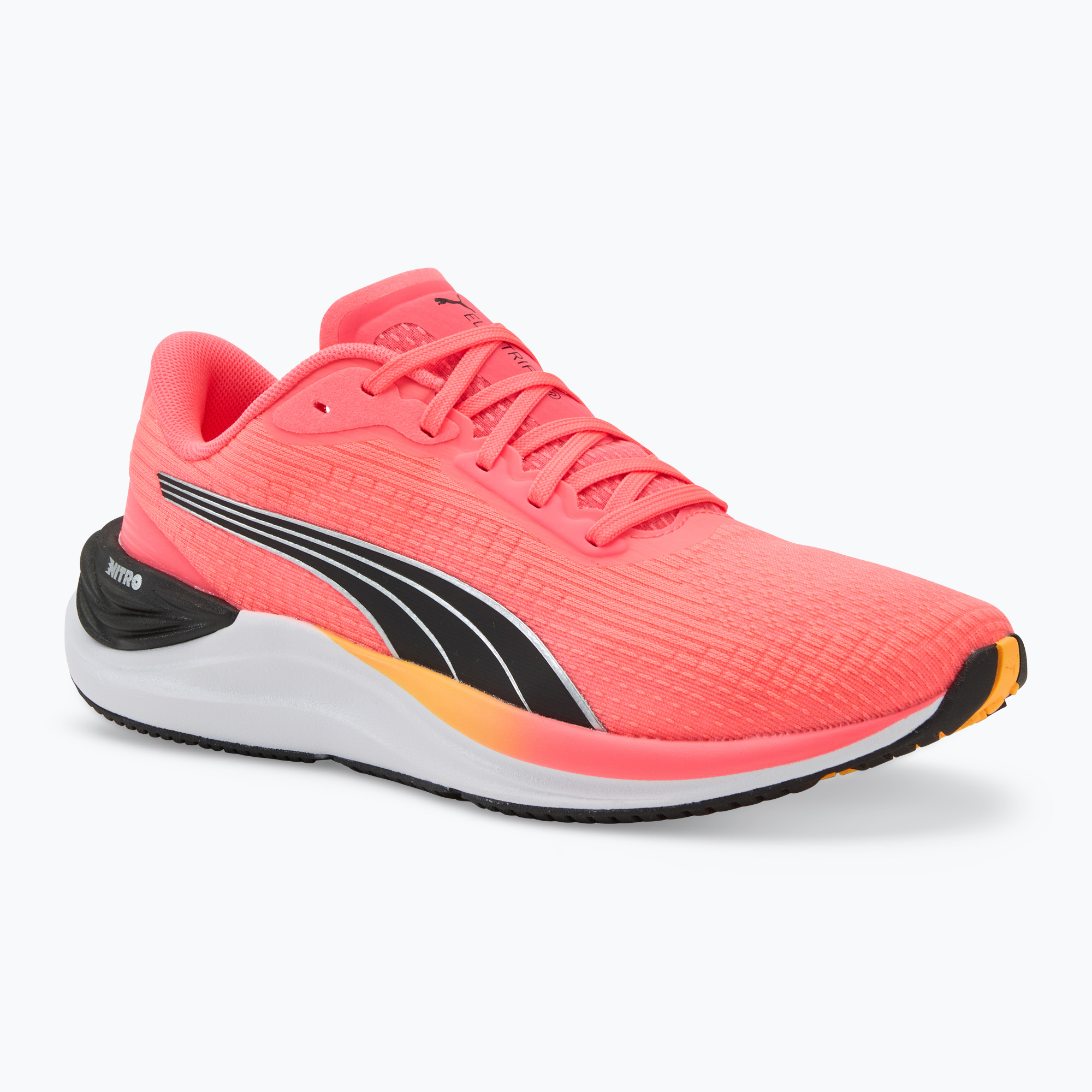 Damen Laufschuhe PUMA Electrify Nitro 3 Fade sun stream/sunset glow/puma weiß (Electrify Nitro 3 Fade 310488 01)