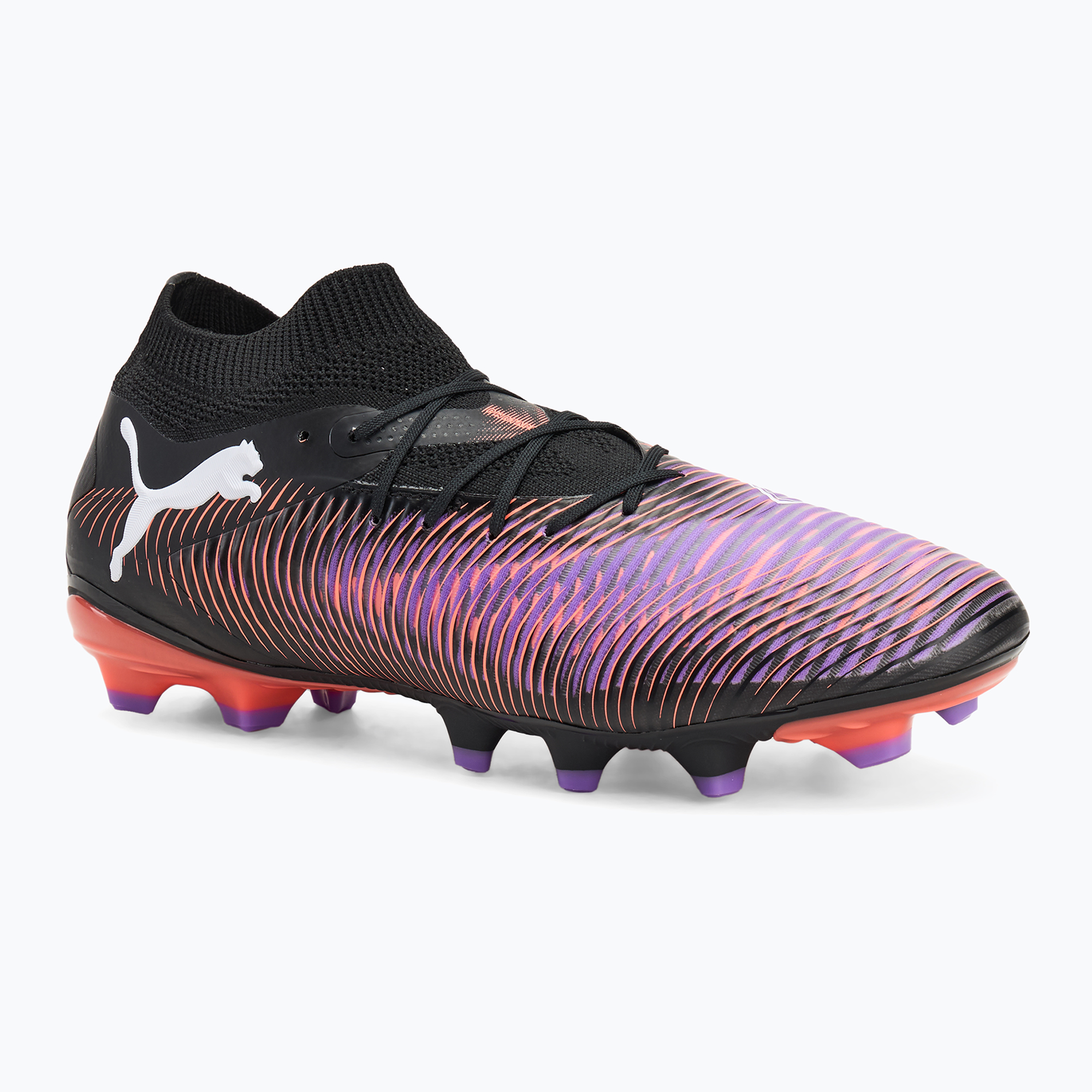Fußballschuhe Herren PUMA Future 8 Pro FG/AG puma black/puma white/glowing red (Future 8 Pro FG/AG 108139 01)