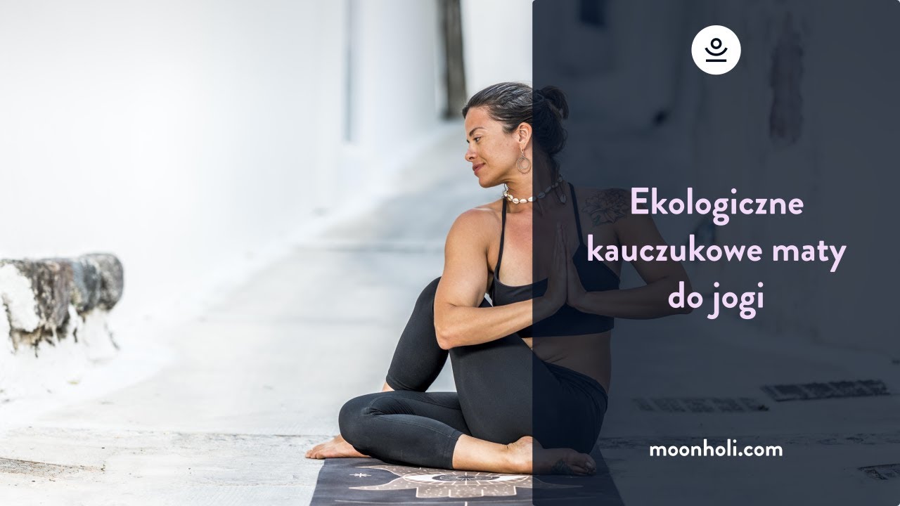 Moonholi Yoga-Matte ILLUMINATION 3 mm schwarz SKU-101