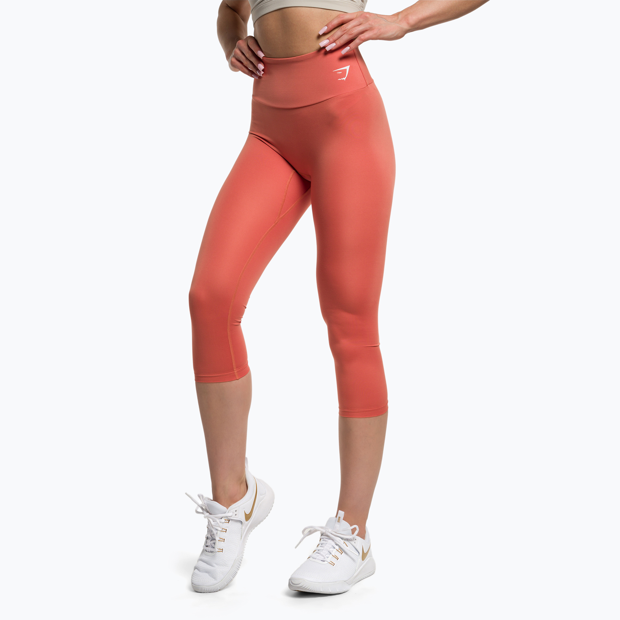 Damen Gymshark Training Leggings 7/8 Erde orange (Training 7/8 B1A1V-OBDL-BZ1)