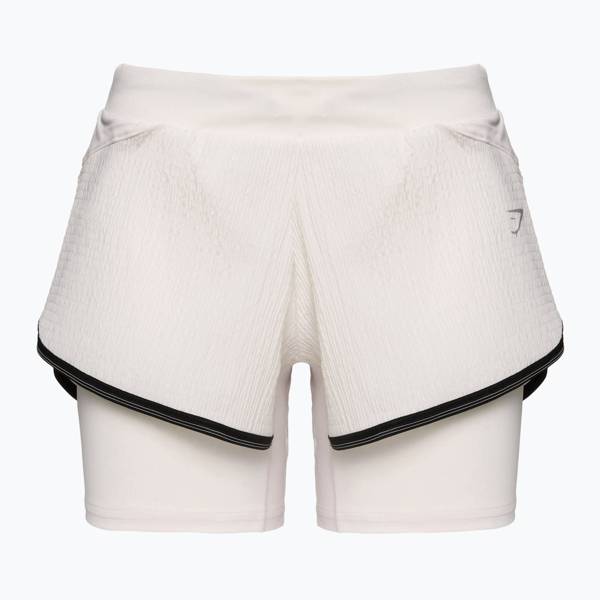 Trainings Shorts Damen Gymshark Speed white (Speed B2A5H-WBBB-BZ1)