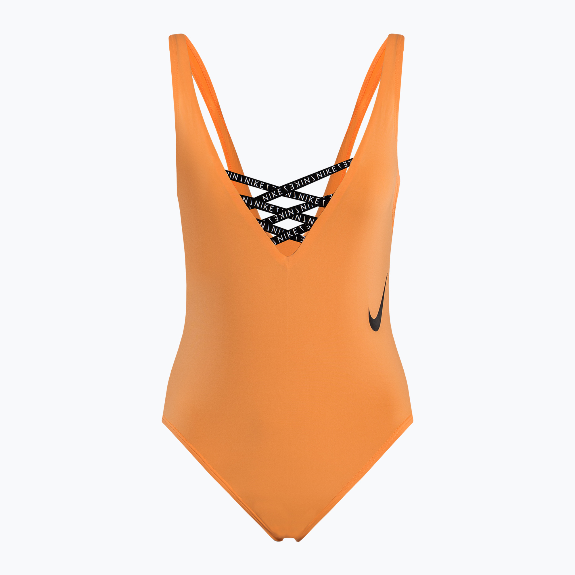Einteiliger Damen-Badeanzug Nike Sneakerkini U-Back Peach Cream NESSC254-832 (Sneakerkini U-Back NESSC254)