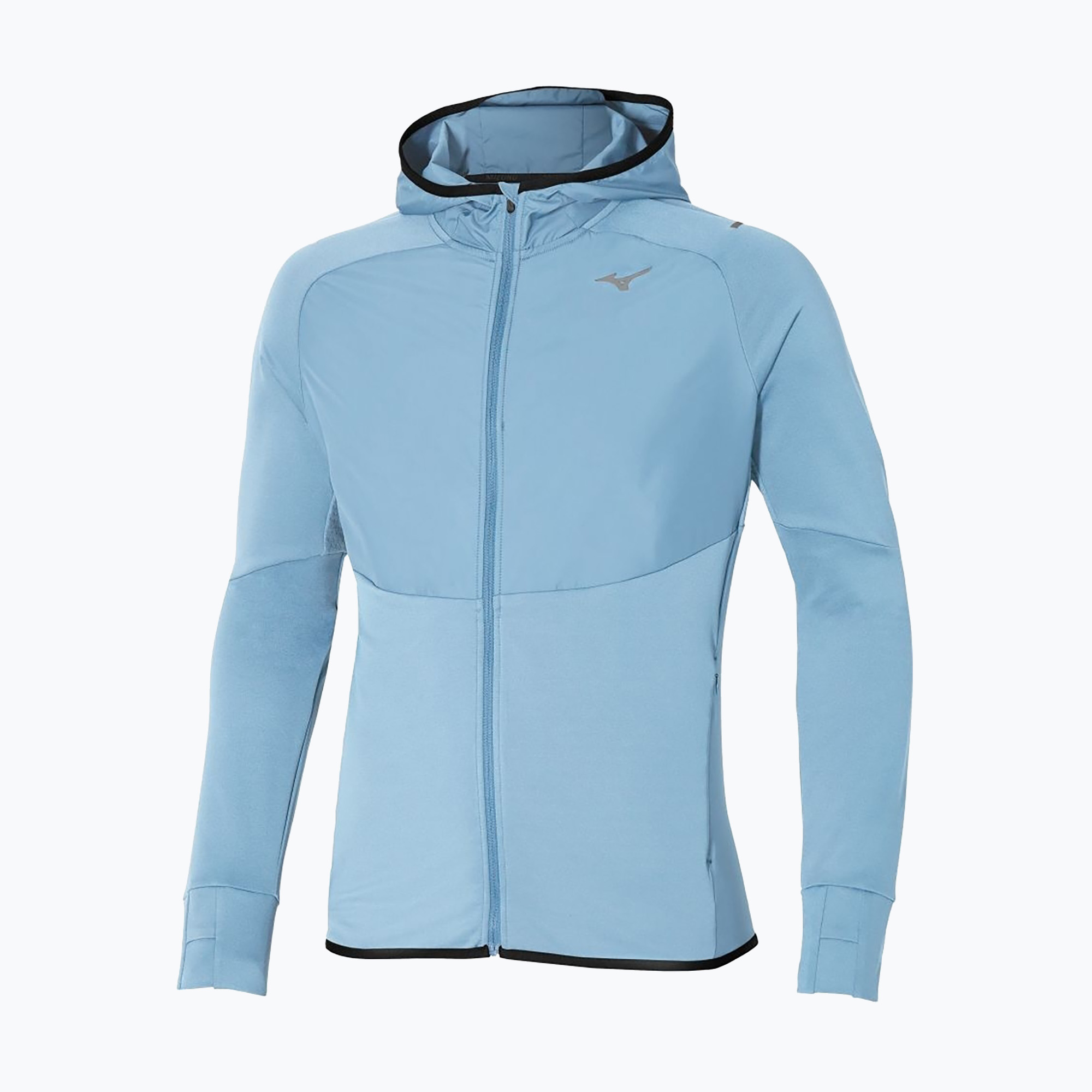Laufjacke Herren Mizuno Warmalite Hybrid Full Zip glacier lake (Warmalite Hybrid Full Zip J2GCA50124)