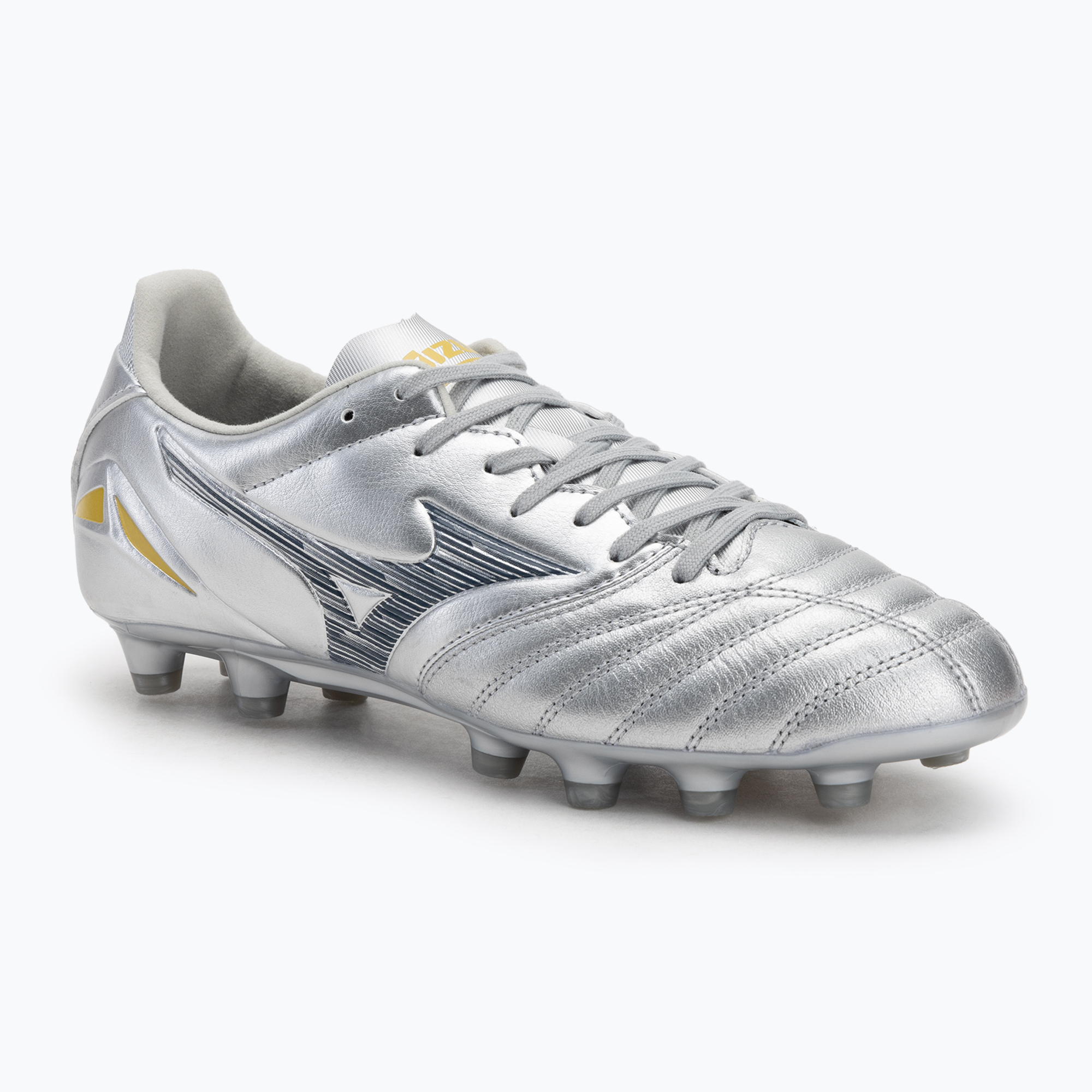 Fußballschuhe Herren Mizuno Morelia Neo IV Pro Md galaxy silver/8605 c/cool gray 3c (Morelia Neo IV Pro Md P1GA253404)