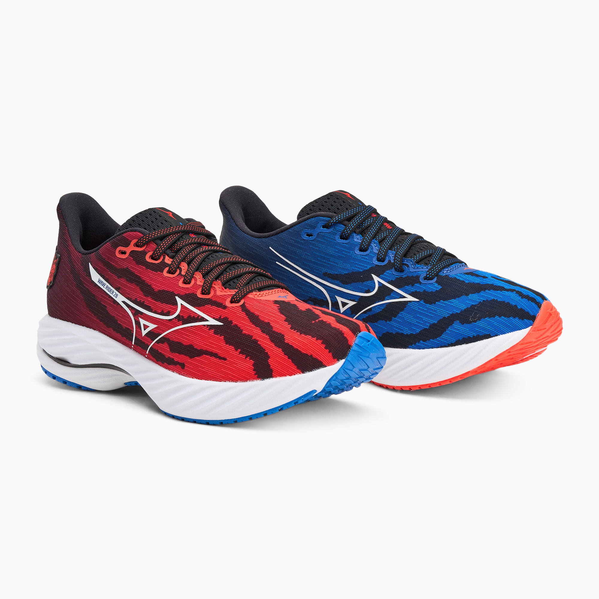 Laufschuhe PUMA Mizuno Wave Rider 28 ignition red/white/baseball blue (Wave Rider 28 J1GC256301)