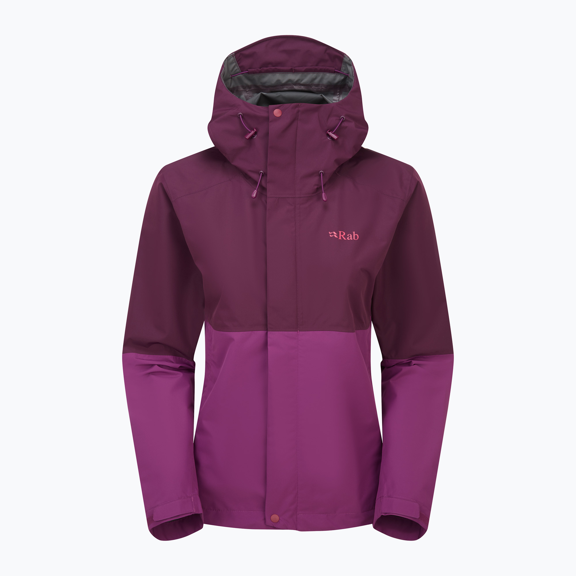 Rab Downpour Damen Regenjacke Maulbeere/Pflaume (Downpour QWI-07-MUP)