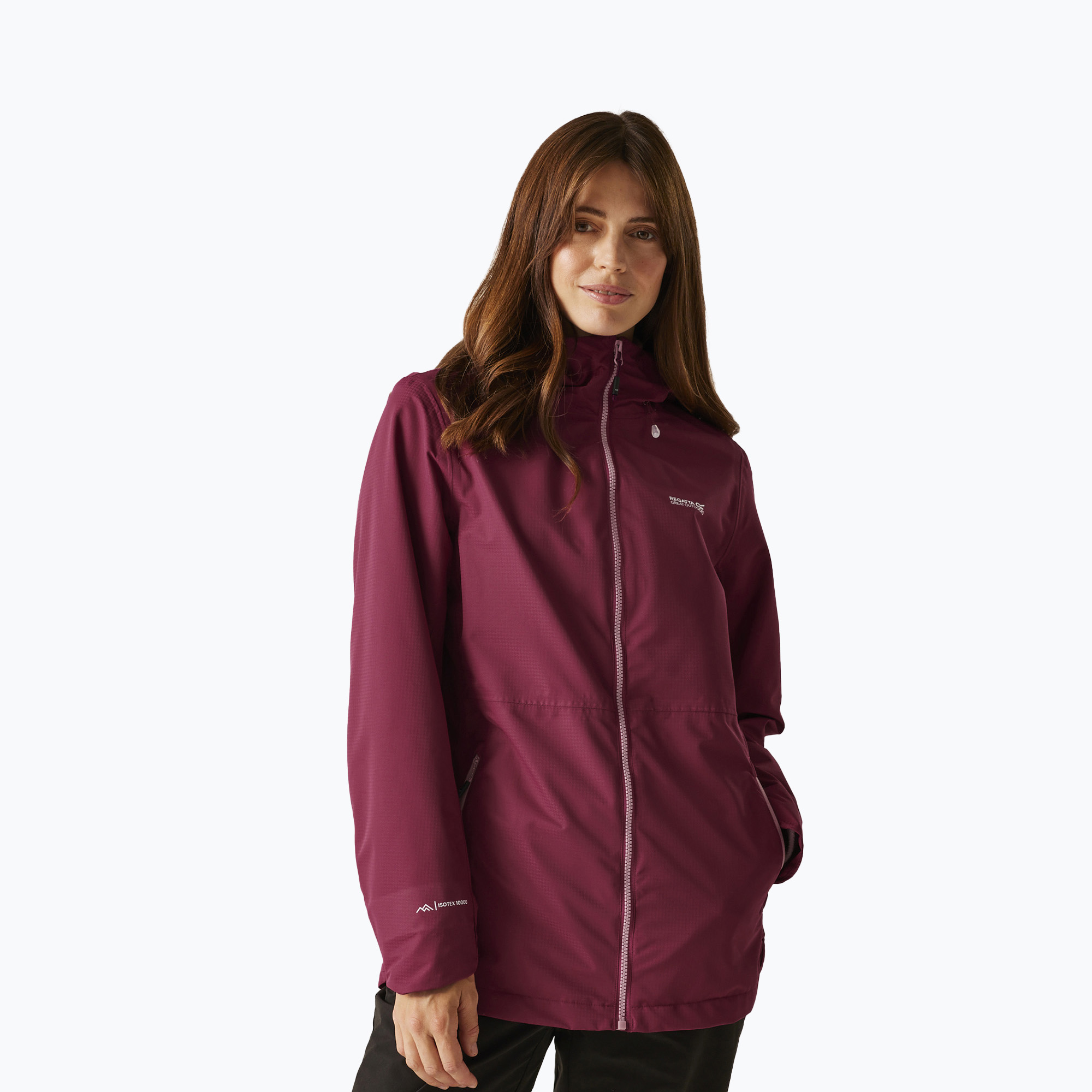 Damen Regenjacke REGATTA Hamara IV beaujolais (Hamara IV RWW458-5UU)