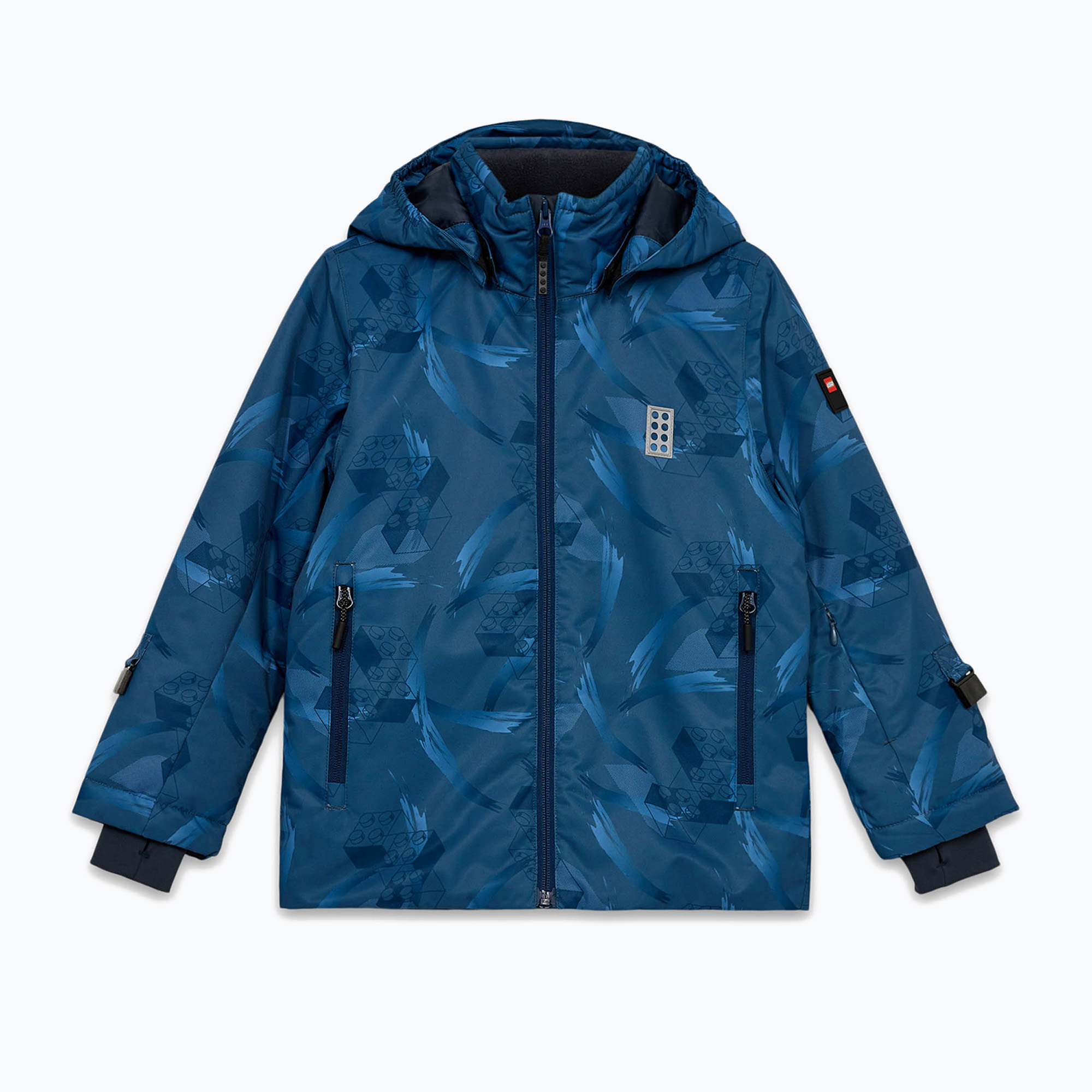 Skijacke Kinder LEGO Lwjad 800 middle blue (Lwjad 800 11010837)