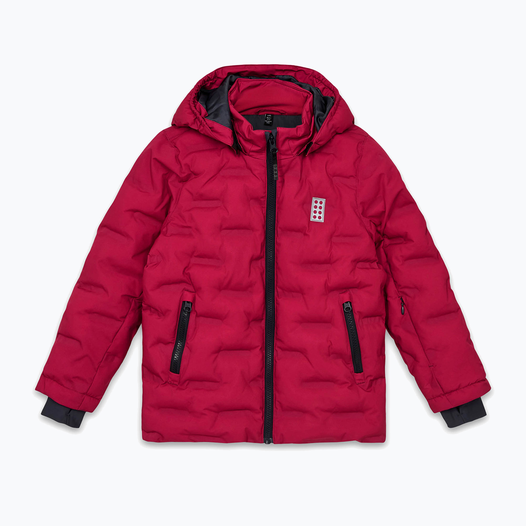 Skijacke Kinder LEGO Lwjipe 706 dark pink (Lwjipe 706 22879)