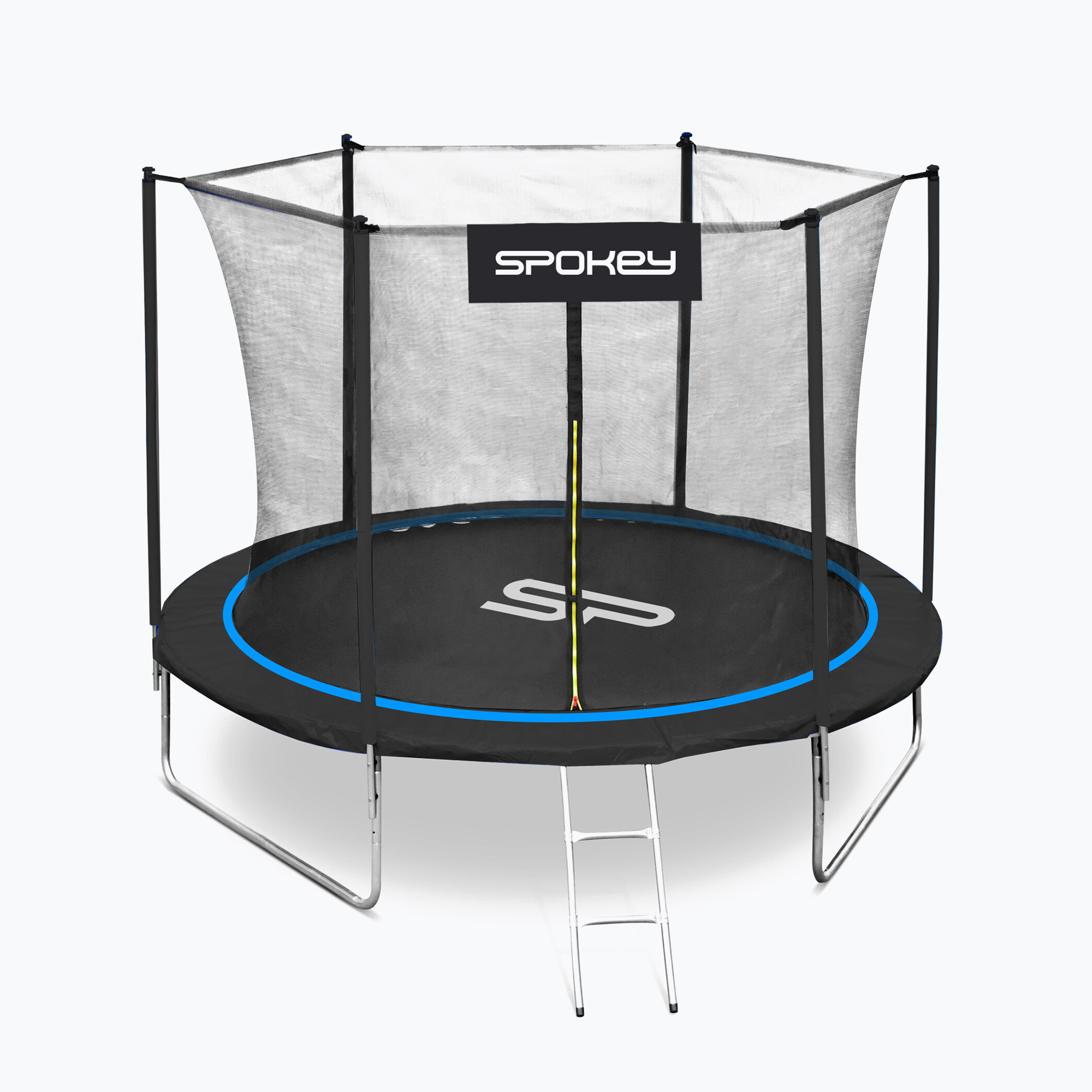 Gartentrampolin Spokey Jumper 244 cm schwarz und blau 927878 (Jumper 927878)