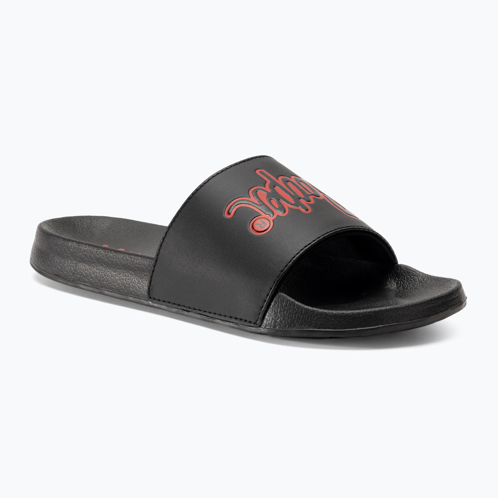 Slides Schlappen Herren Lee Cooper LCW-24-42-2484 black/red (LCW-24-42-2484M)