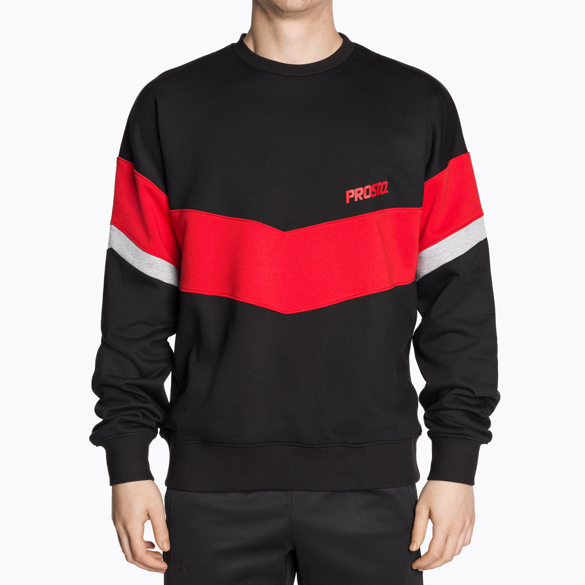PROSTO Hooppler schwarz Herren Sweatshirt (Hooppler KL232MSWE1082XXL)