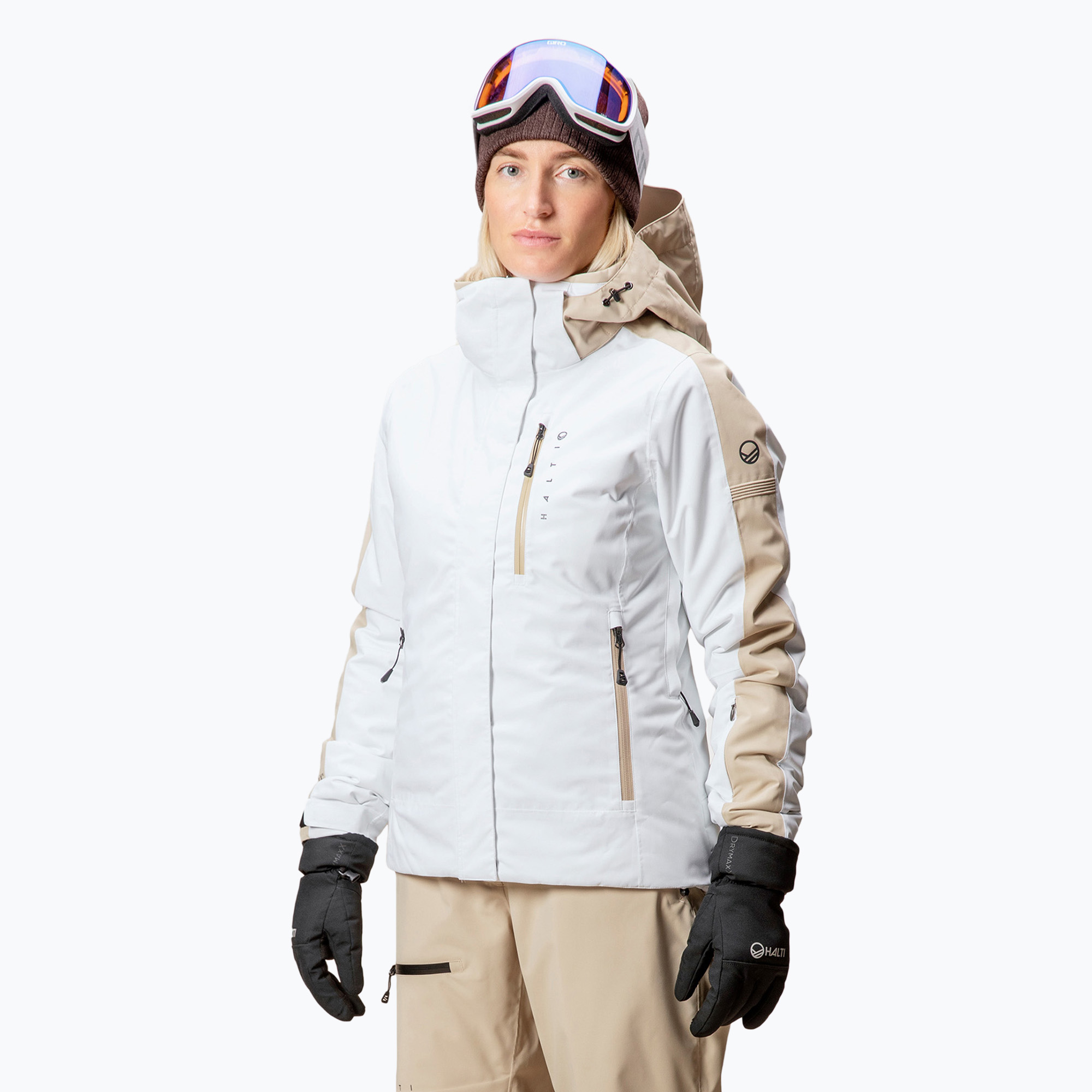 Skijacke Damen Halti Radius DX white (Radius DX 059-2636)