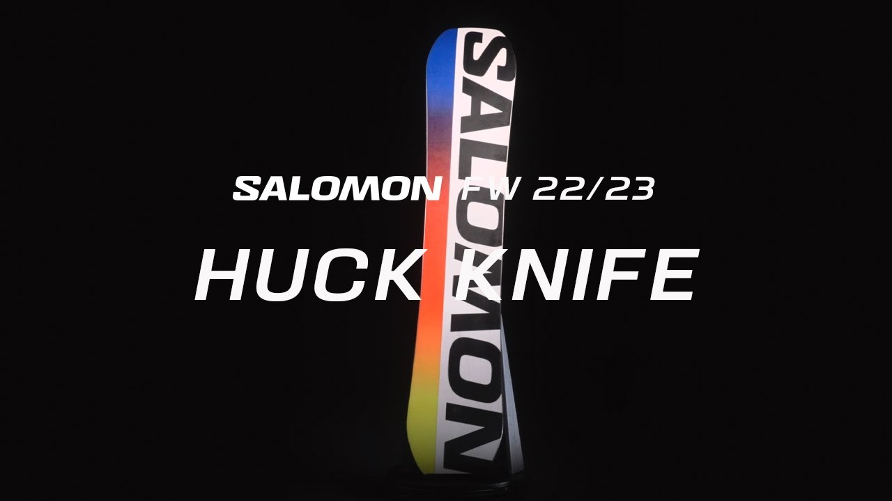 Snowboard Herren Salomon Huck Knife weiß L47183
