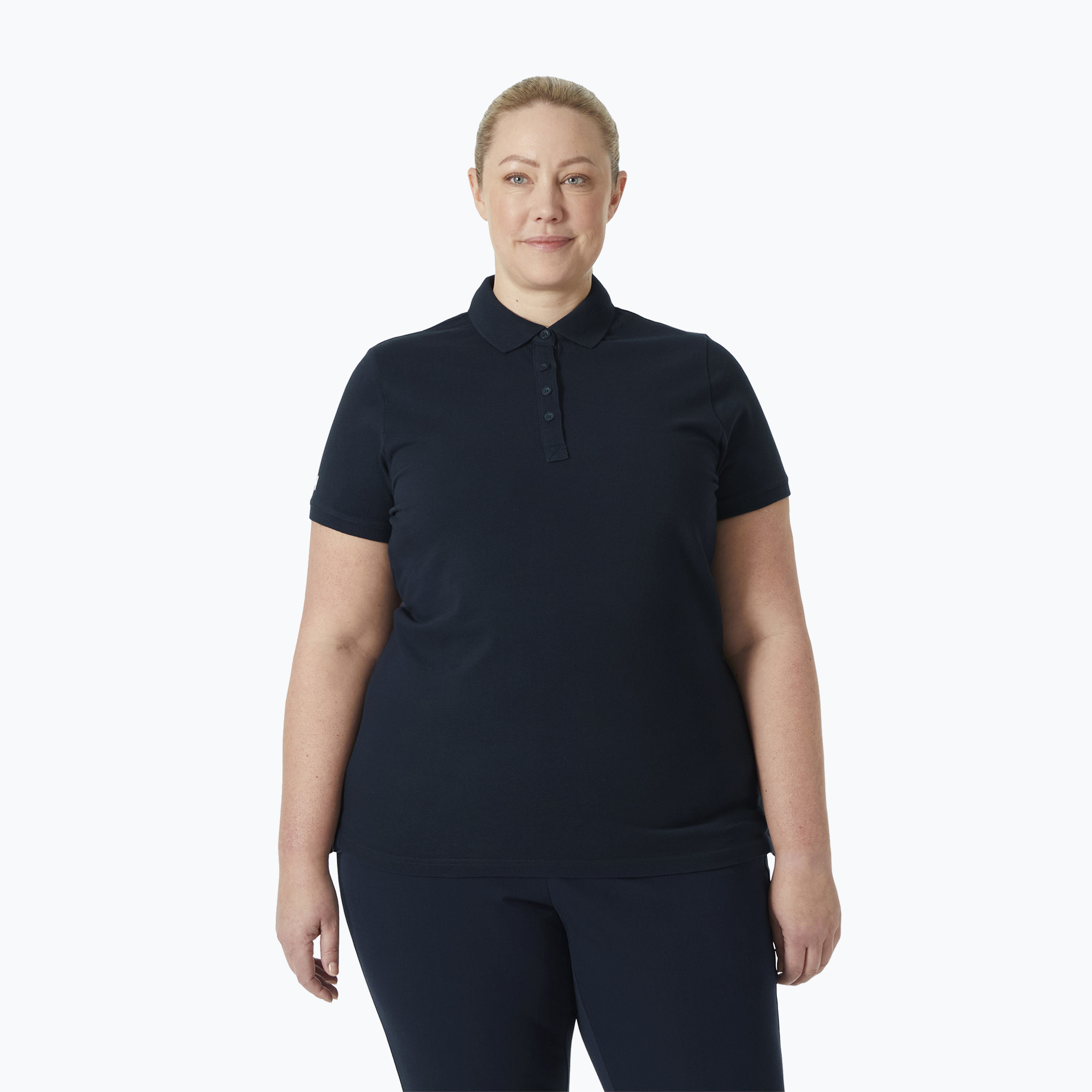 Damen Helly Hansen Crew Pique 2 Poloshirt navy (Crew Pique 2 Polo 53055_597)