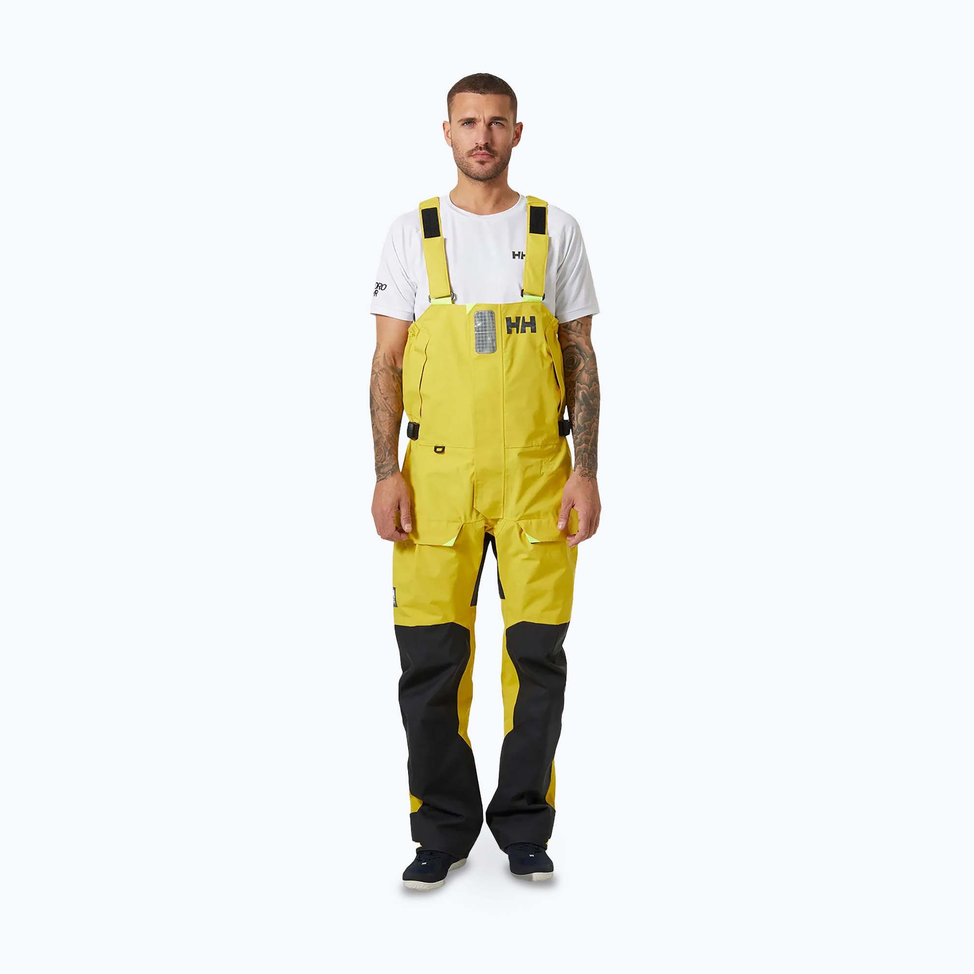 Herren Segelhose Helly Hansen Skagen Offshore Bib Gold Rush (Skagen Offshore Bib 34254_348)