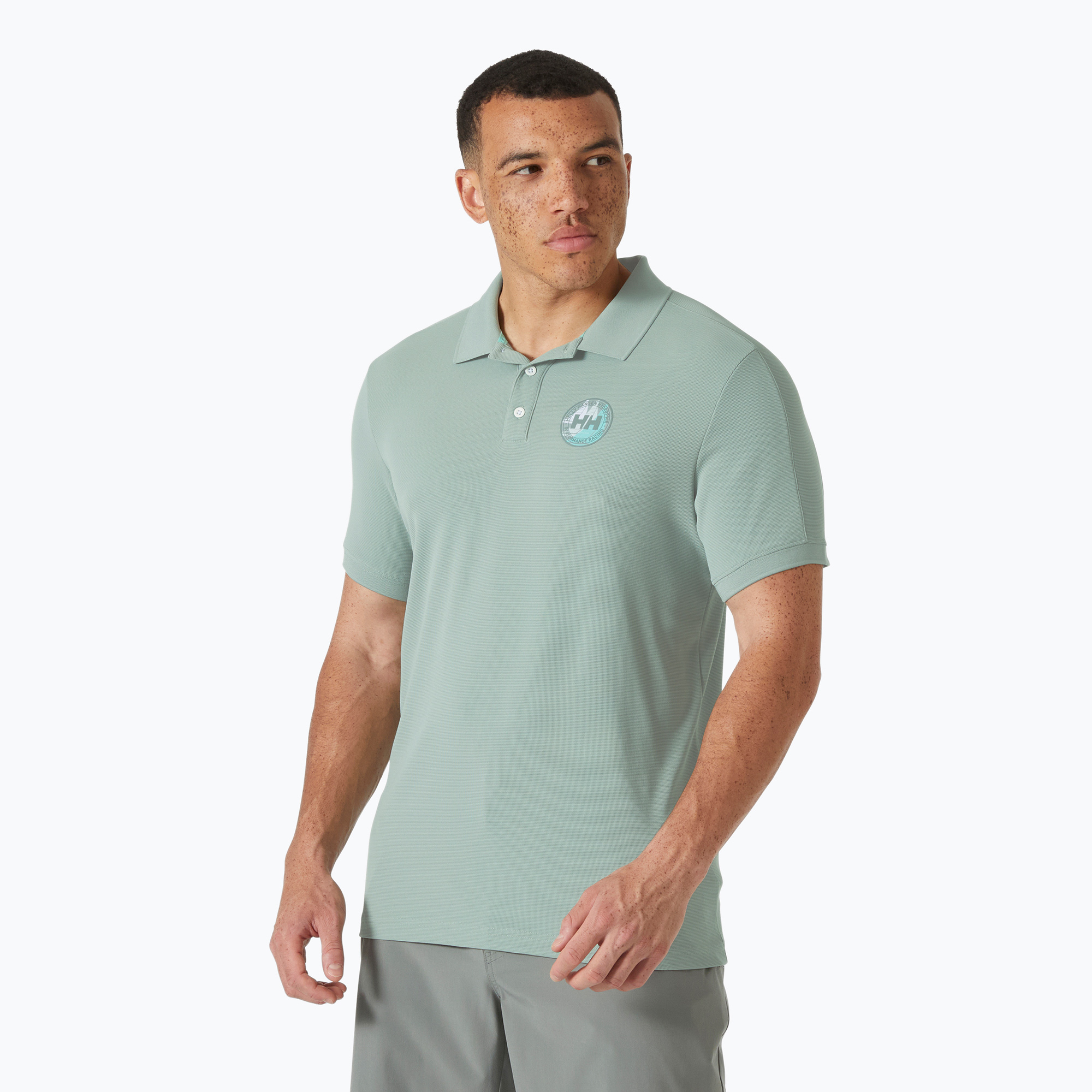 Polohemd Herren Helly Hansen Hp Race Polo 2.0 eucalyptus (Hp Race Polo 2.0 34496_484)