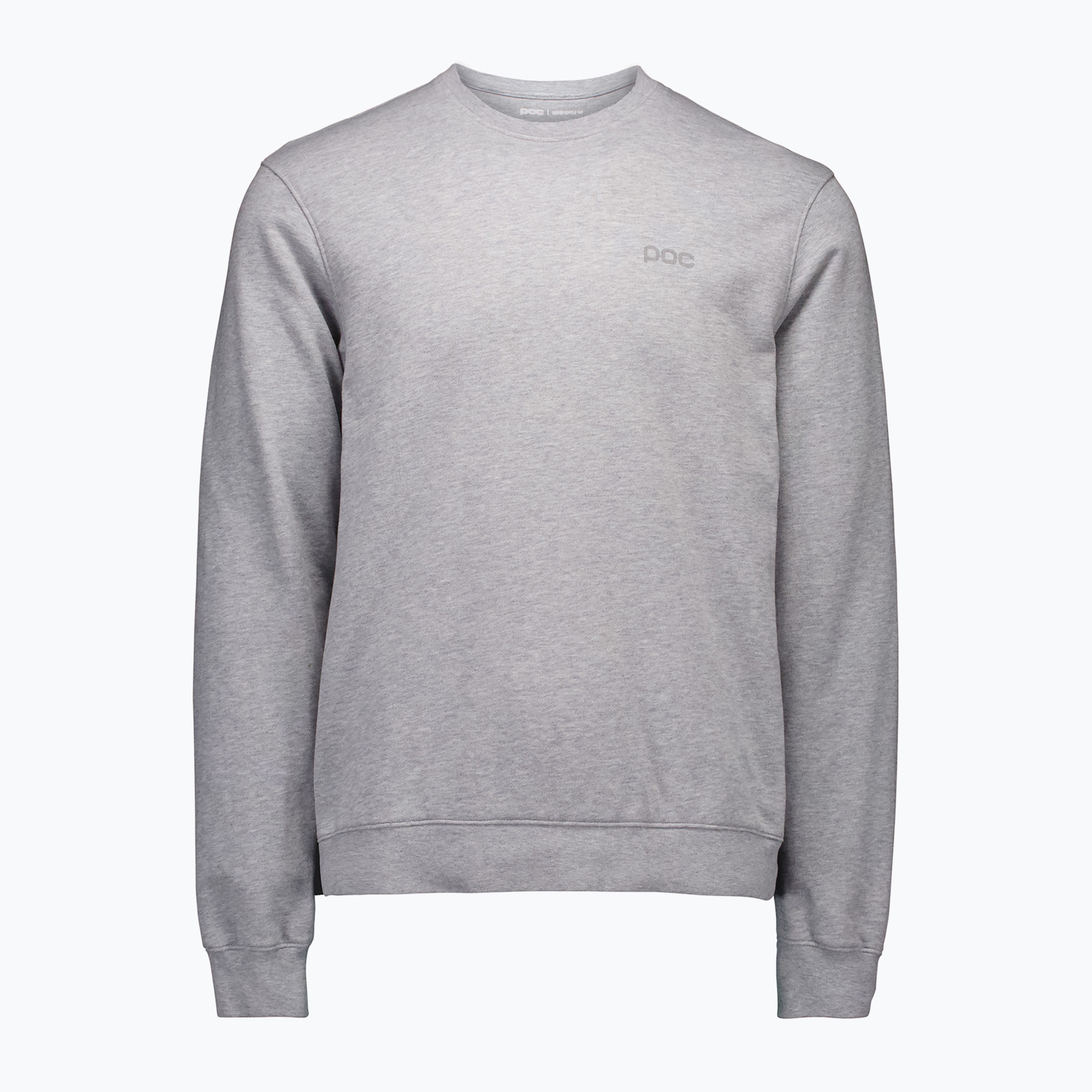 Sweatshirt Hoodie POC Crew grey/ melange (Crew 61651)