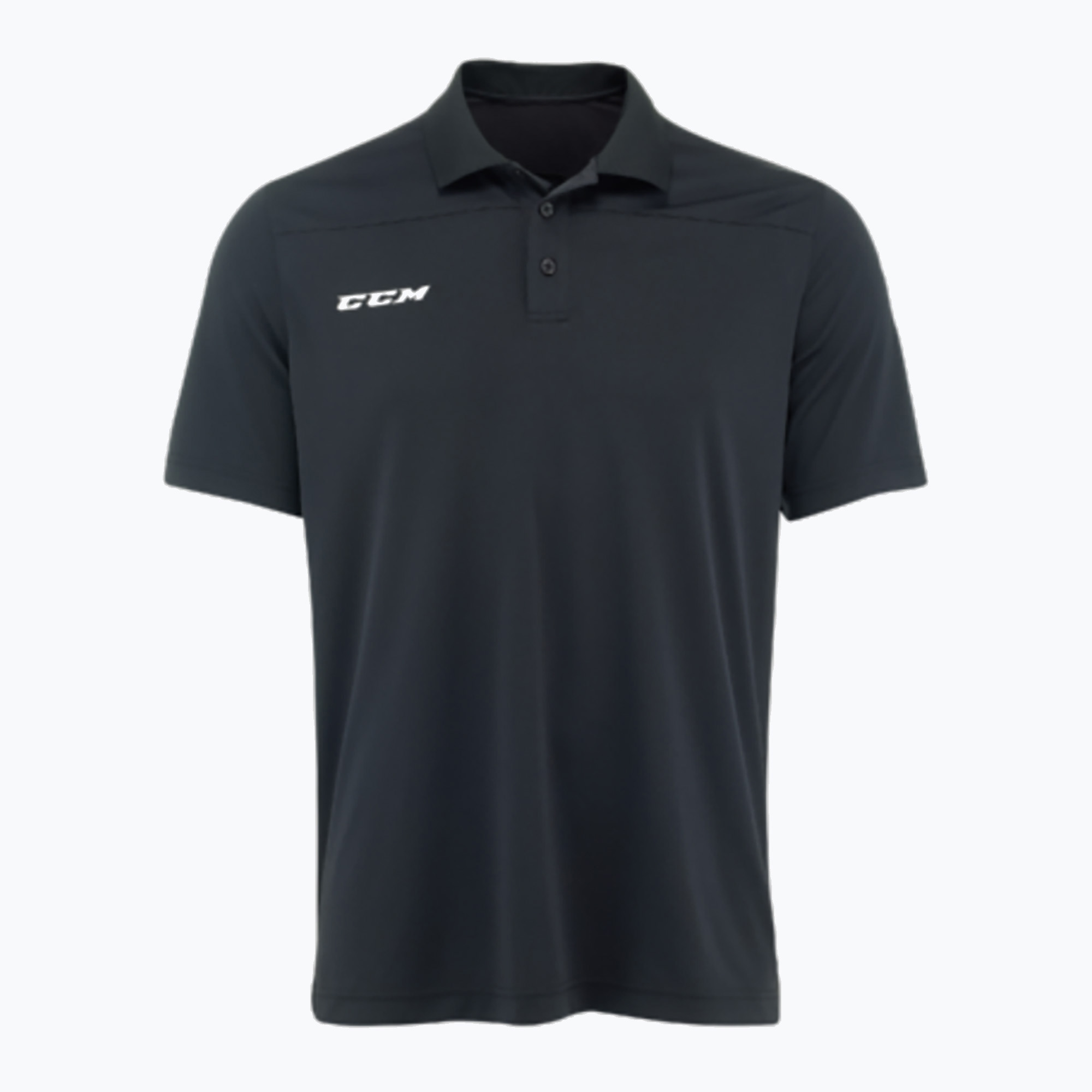 CCM Polo SR Herren-T-Shirt schwarz (Polo SR 3597132)