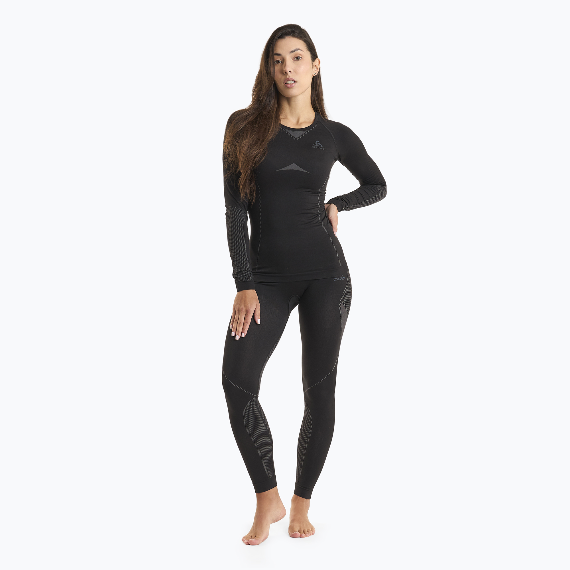 Damen Thermounterwäsche ODLO Fundamentals Performance Warm Long schwarz 196081/60056 (Fundamentals Performance Warm Long 196081/60056)