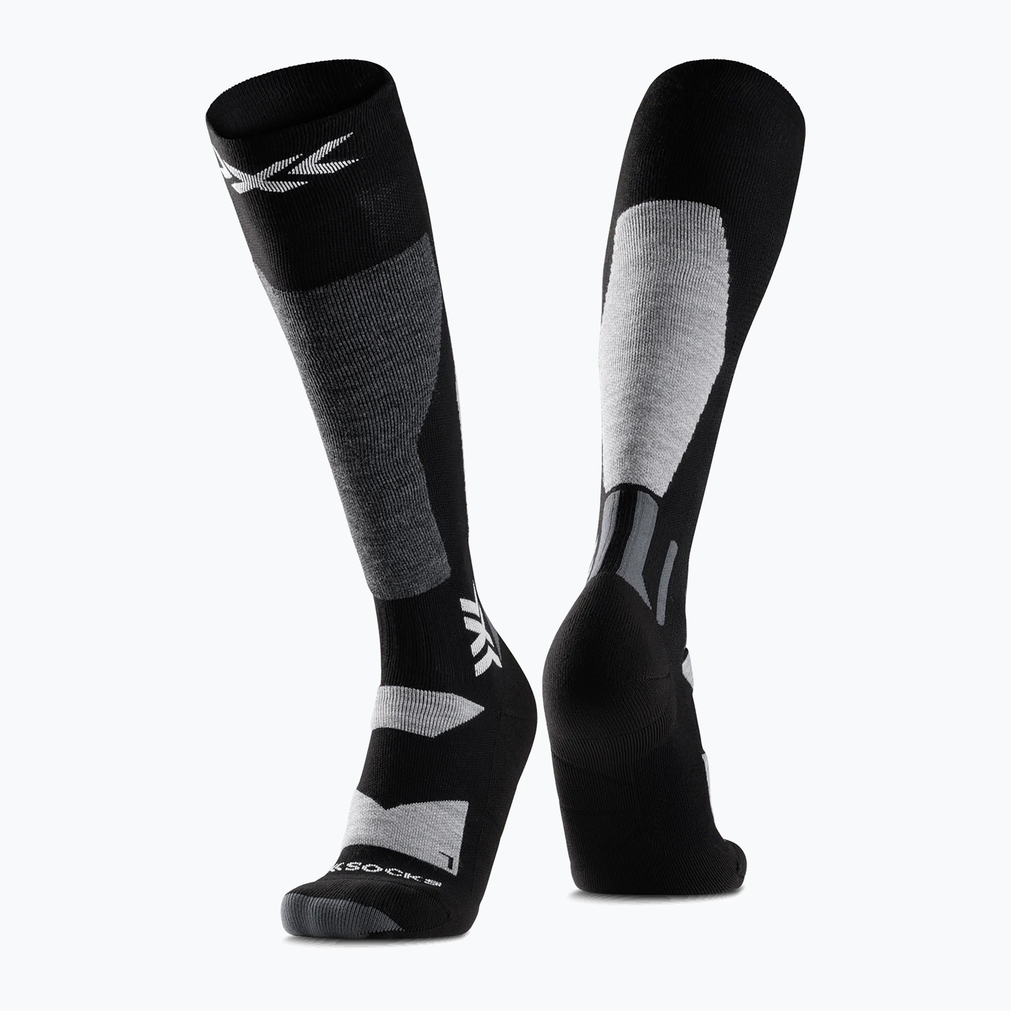Snowboardsocken X-Socks Snowboard Discover Otc x black/light grey (Snowboard Discover Otc WYDSW24U)
