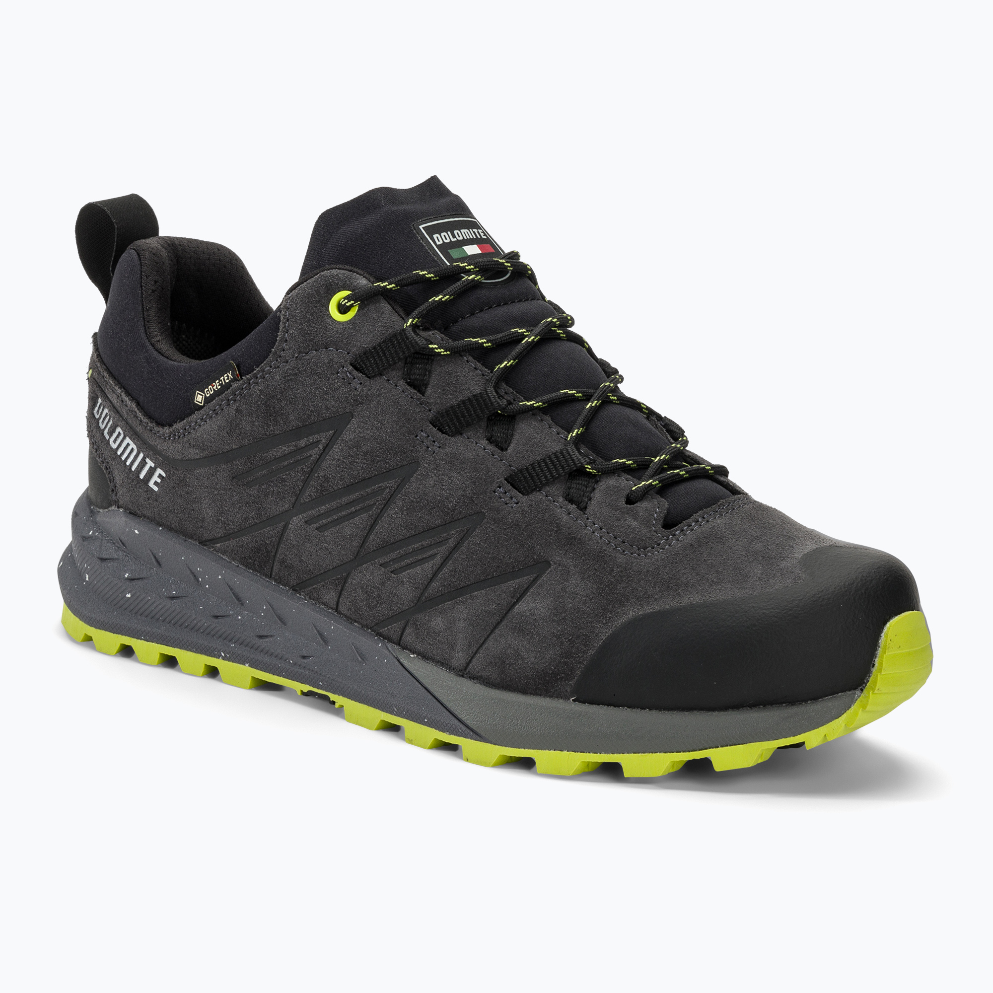 Wanderschuhe Herren Dolomite Croda Nera GTX grey/lime green (Croda Nera GTX 292526)