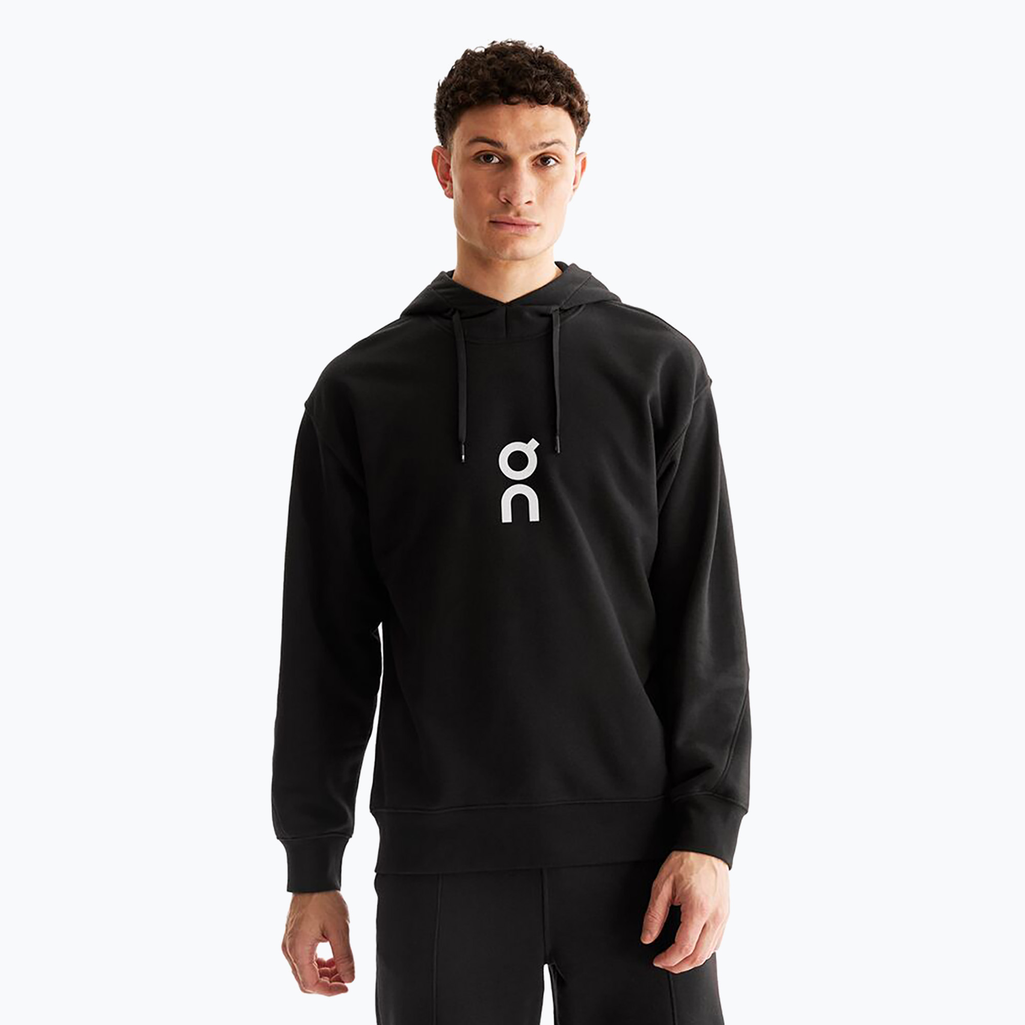 Men's On Running Club Hoodie schwarz (Club Hoodie 1ME10030553)
