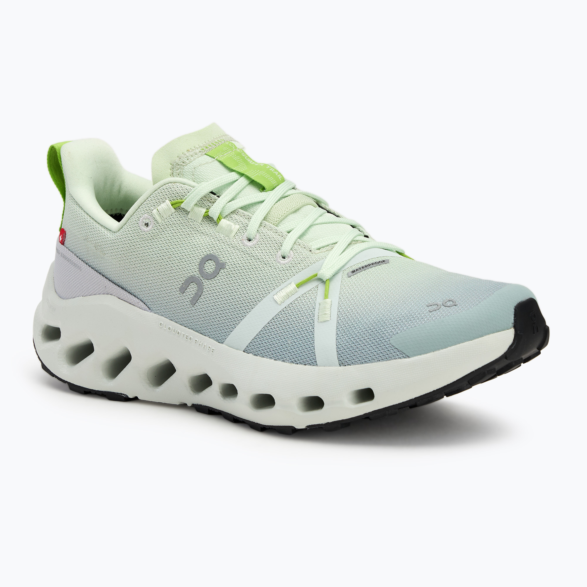 Damen Laufschuhe On Running Cloudsurfer Trail Wasserdicht lima/mineral (Cloudsurfer Trail Waterproof 3WE10292850)