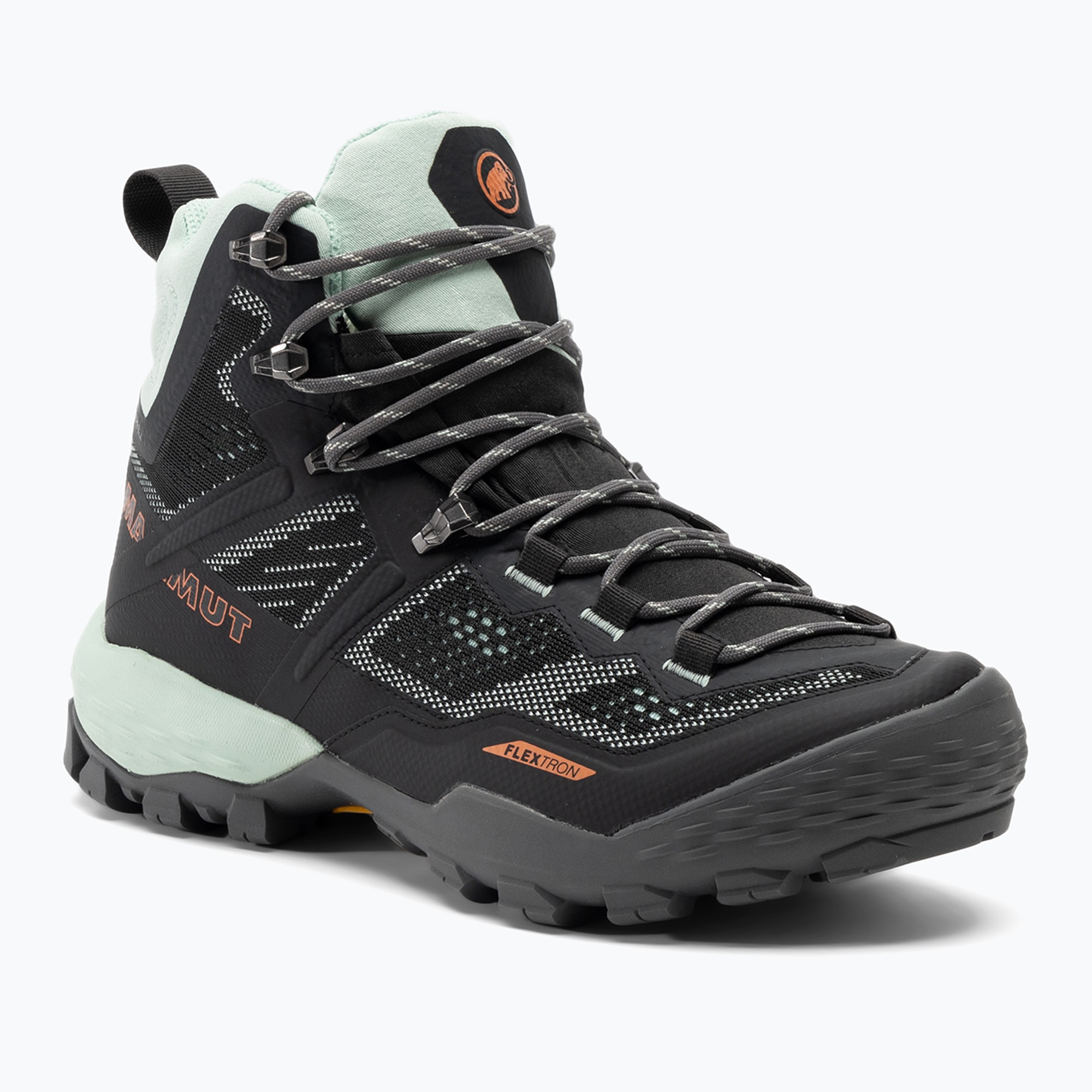 Mammut Damen-Trekkingstiefel Ducan High GTX dark steel/neo mint (Ducan High GTX 3030-03481-00759-1045)