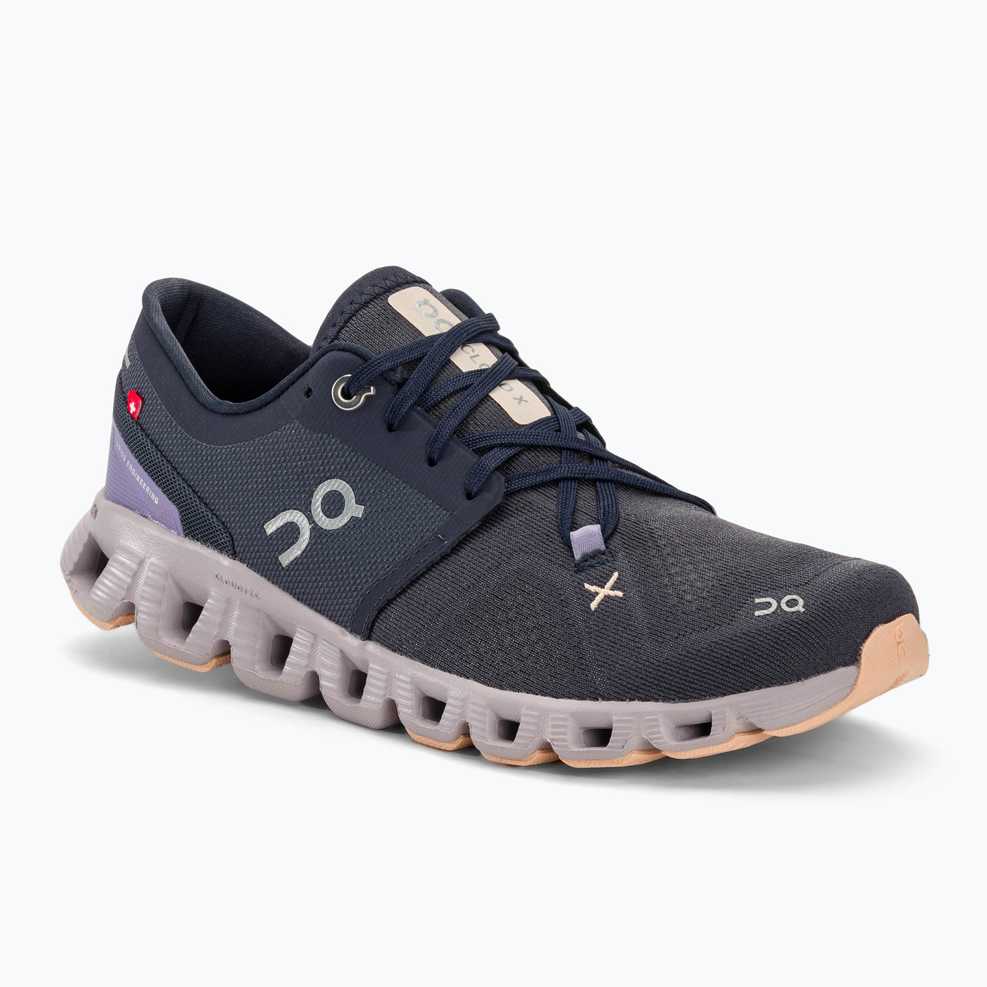 Damen Laufschuhe On Running Cloud X 3 iron/fade (Cloud X 3 6098097)