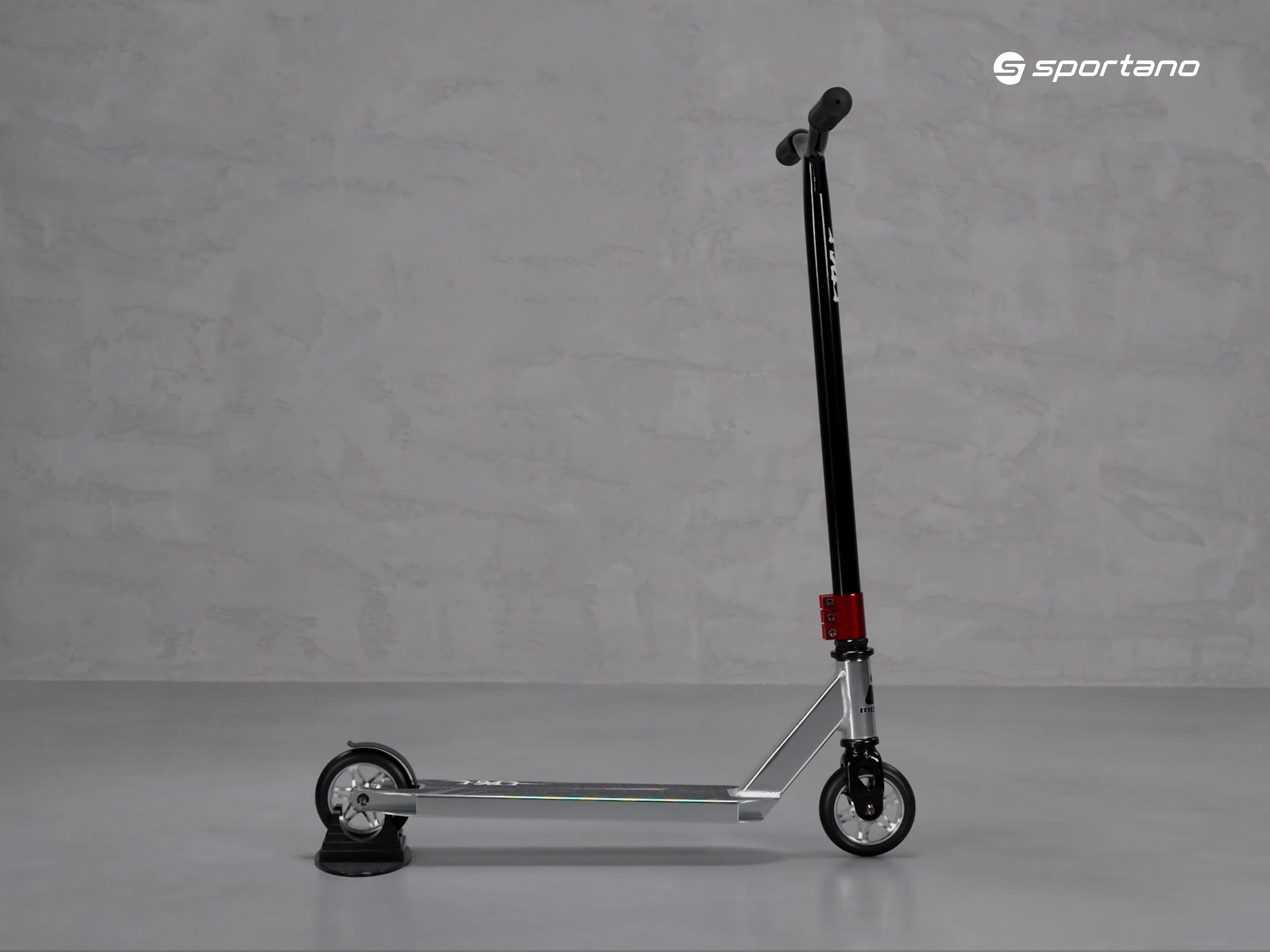 Meteor Edge Freestyle Scooter silber 22615