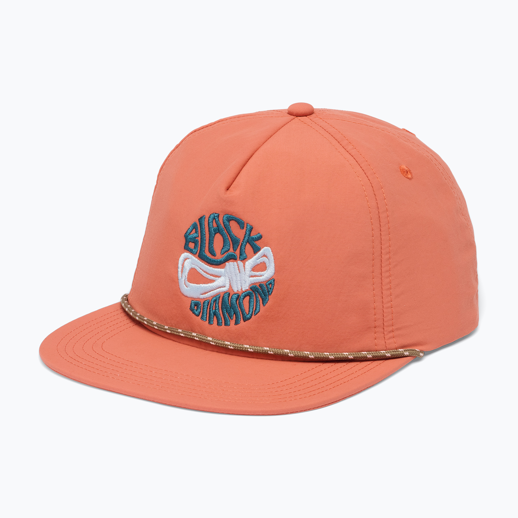 Black Diamond Synthetikseil Baja Sonnenaufgang / Creek blaues Seil Abzeichen Baseballkappe (Synthetic Rope AP723060)