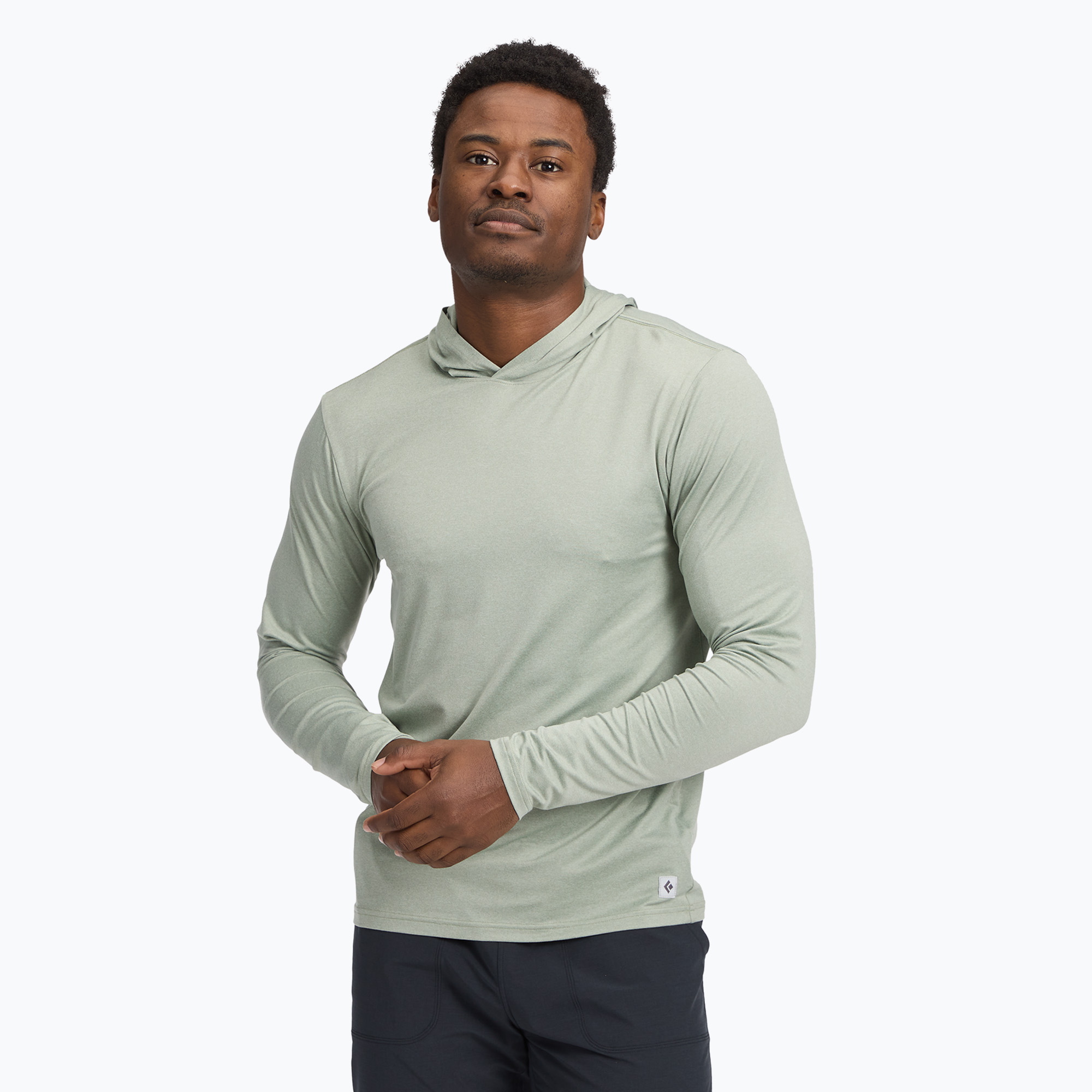 Herren Black Diamond Circuit Hoody Trekking-Sweatshirt agave