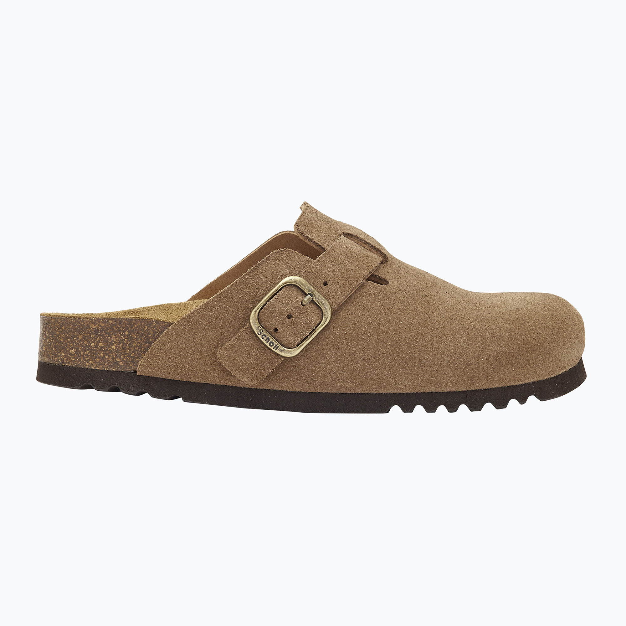 Damen Scholl Fae Suede taupe flip-flops (Fae Suede F321981062)