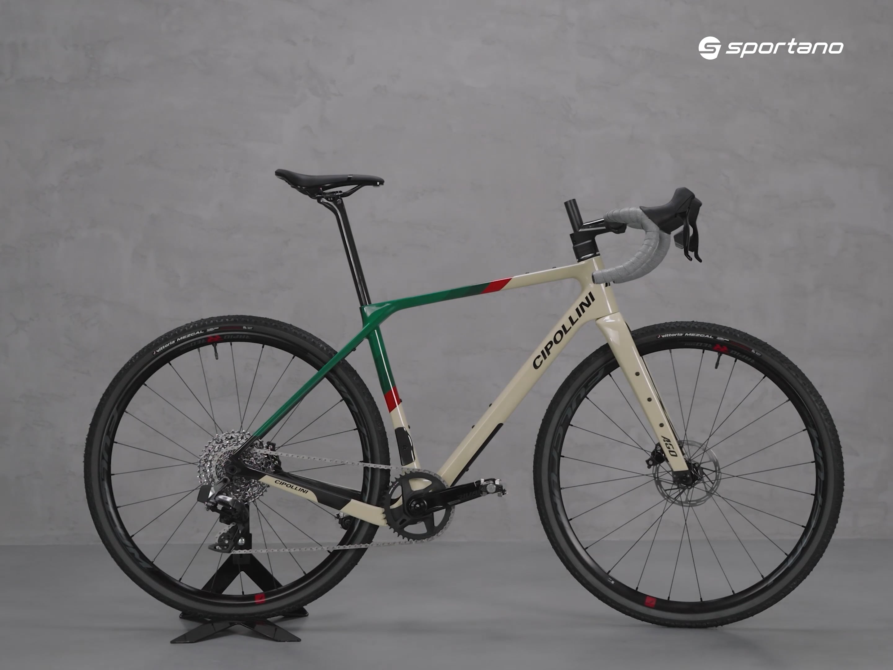 Gravelbike Cipollini AGO O6FI SGRS23 beige-grün M12MC123AGO_DB O6FI