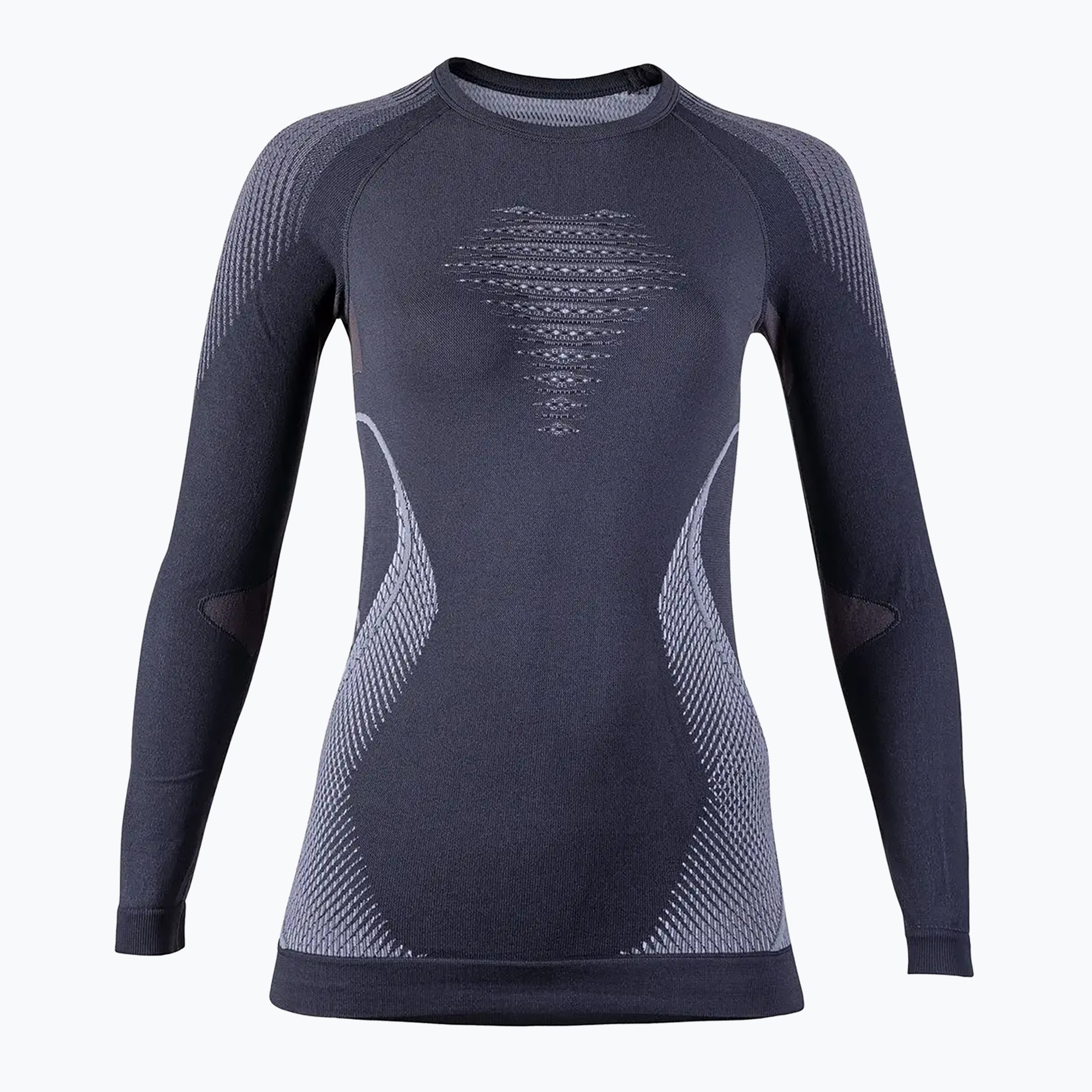 Thermoactives Longsleeve Damen UYN Evolutyon UW Shirt charcoal/white/light green (Evolutyon Uw Shirt LG SL R614 U100009)