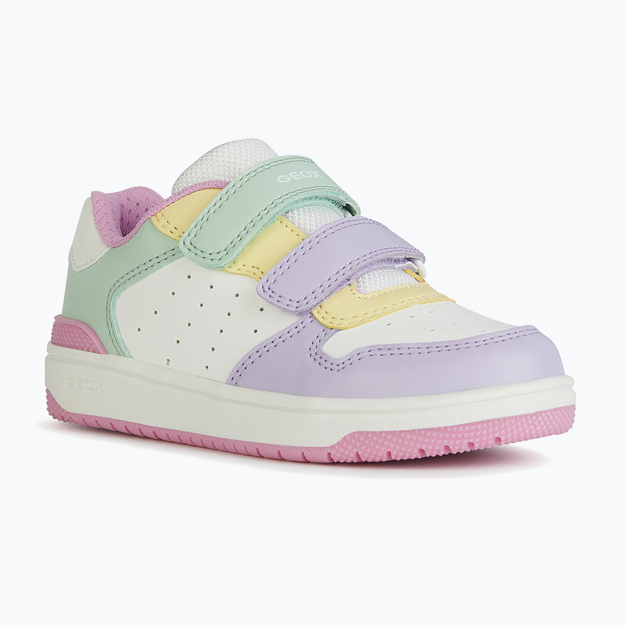 Kinderschuhe Geox Washiba white/multicolor (Washiba J45HXB000BCC0653)