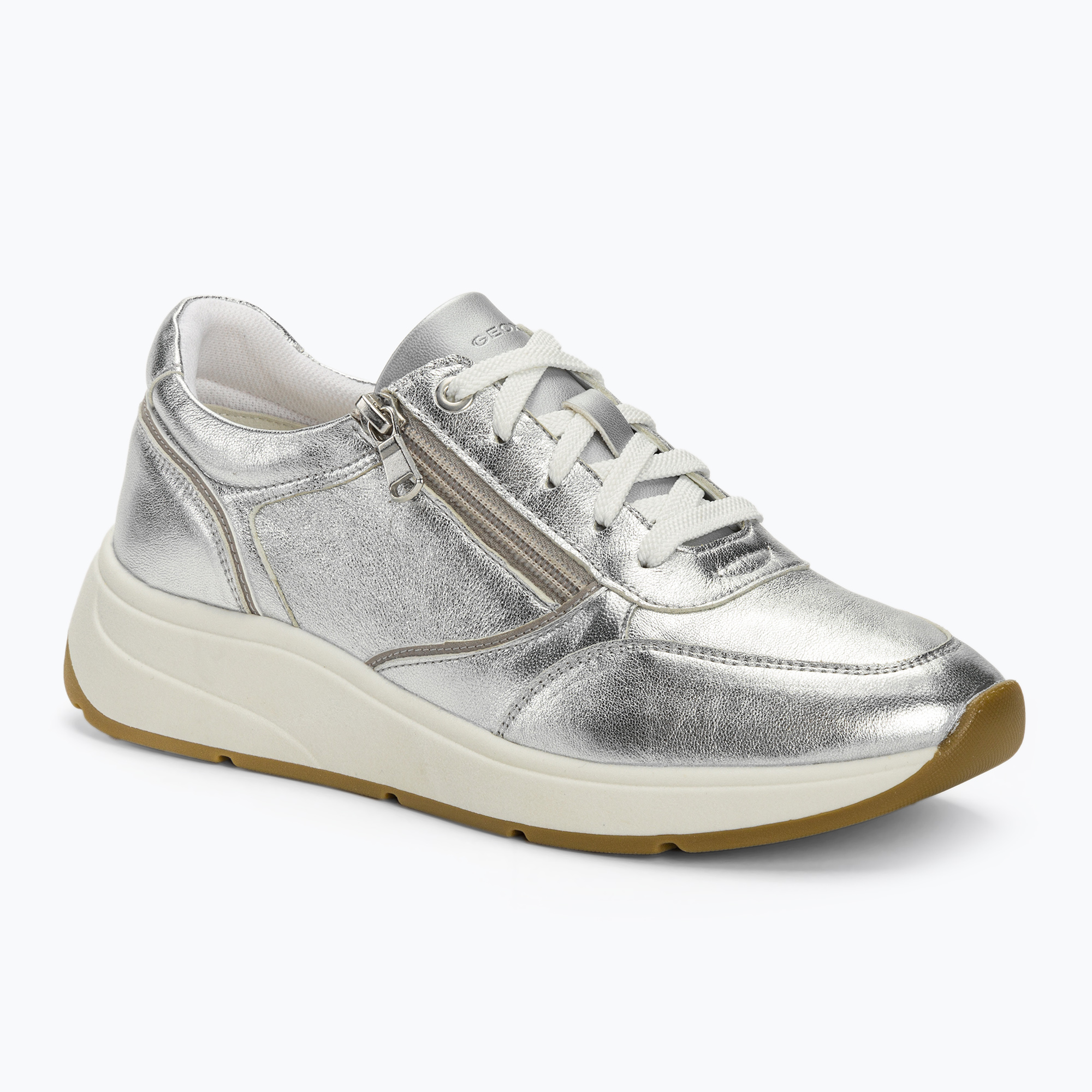 Geox Cristael Silber Damen Schuhe (Cristael D45MXE000CFC1007)