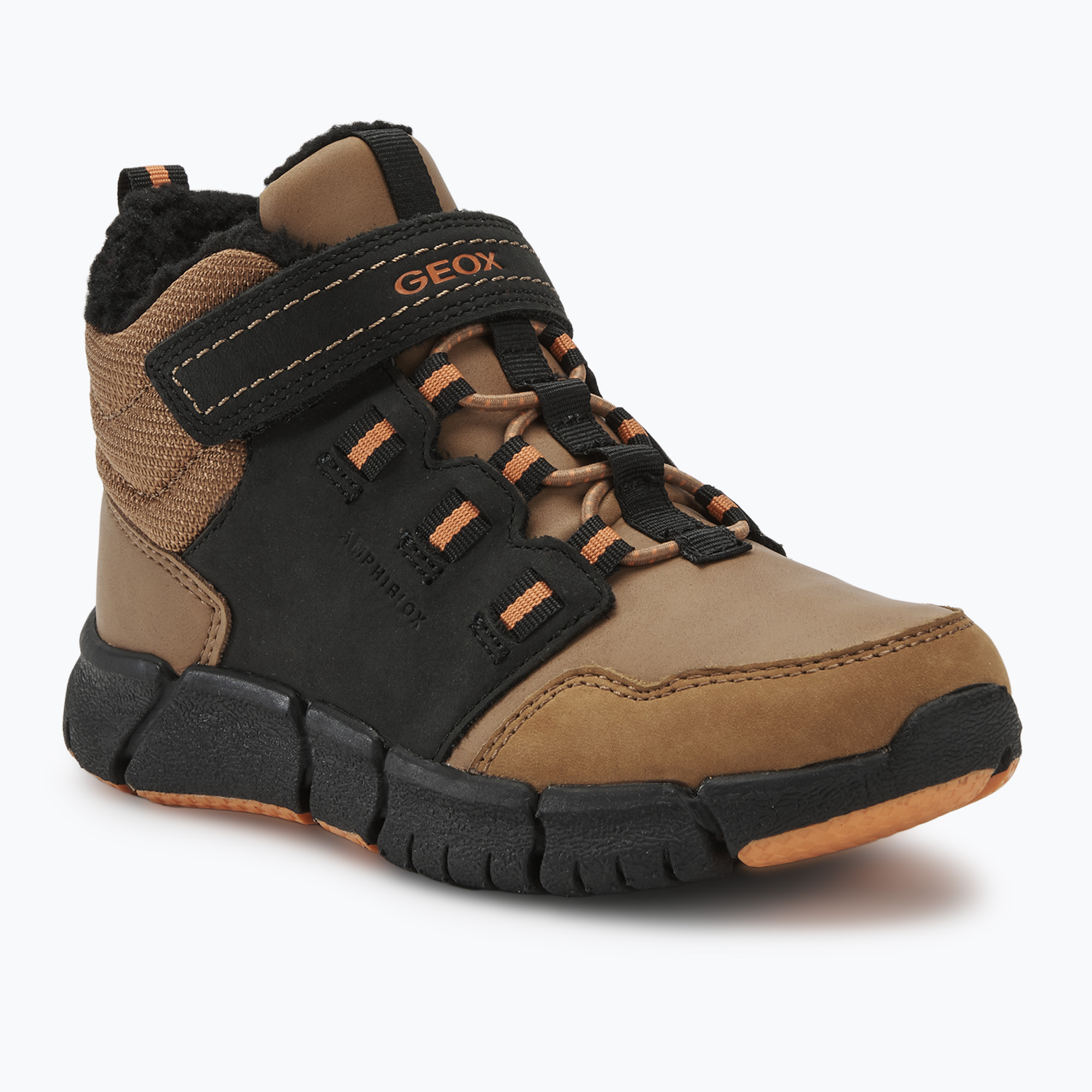 Schuhe Kinder Geox Flexyper ABX black/dark yellow (Flexyper ABX J949XA032MEC9241)