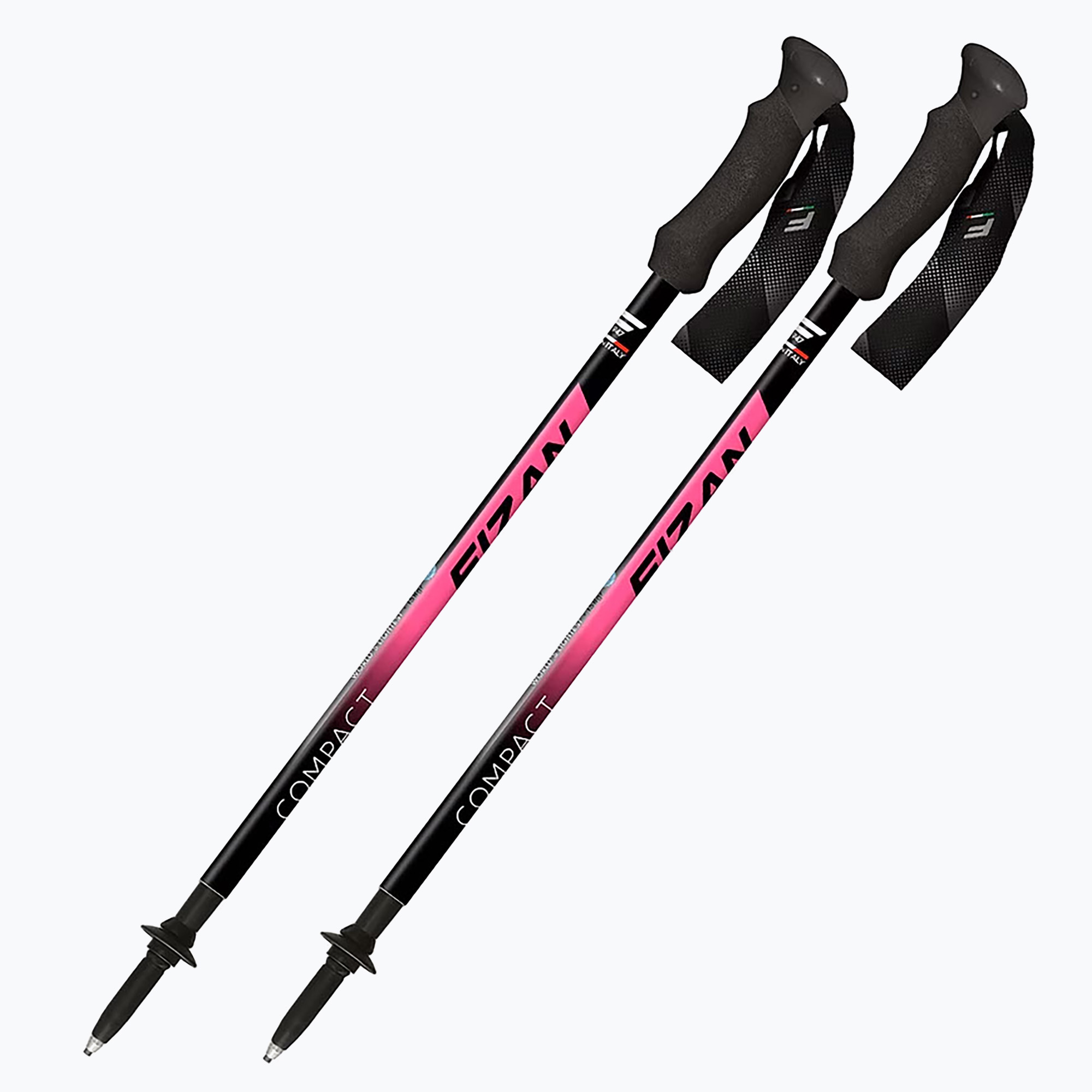 Fizan Compact rosa Trekkingstöcke