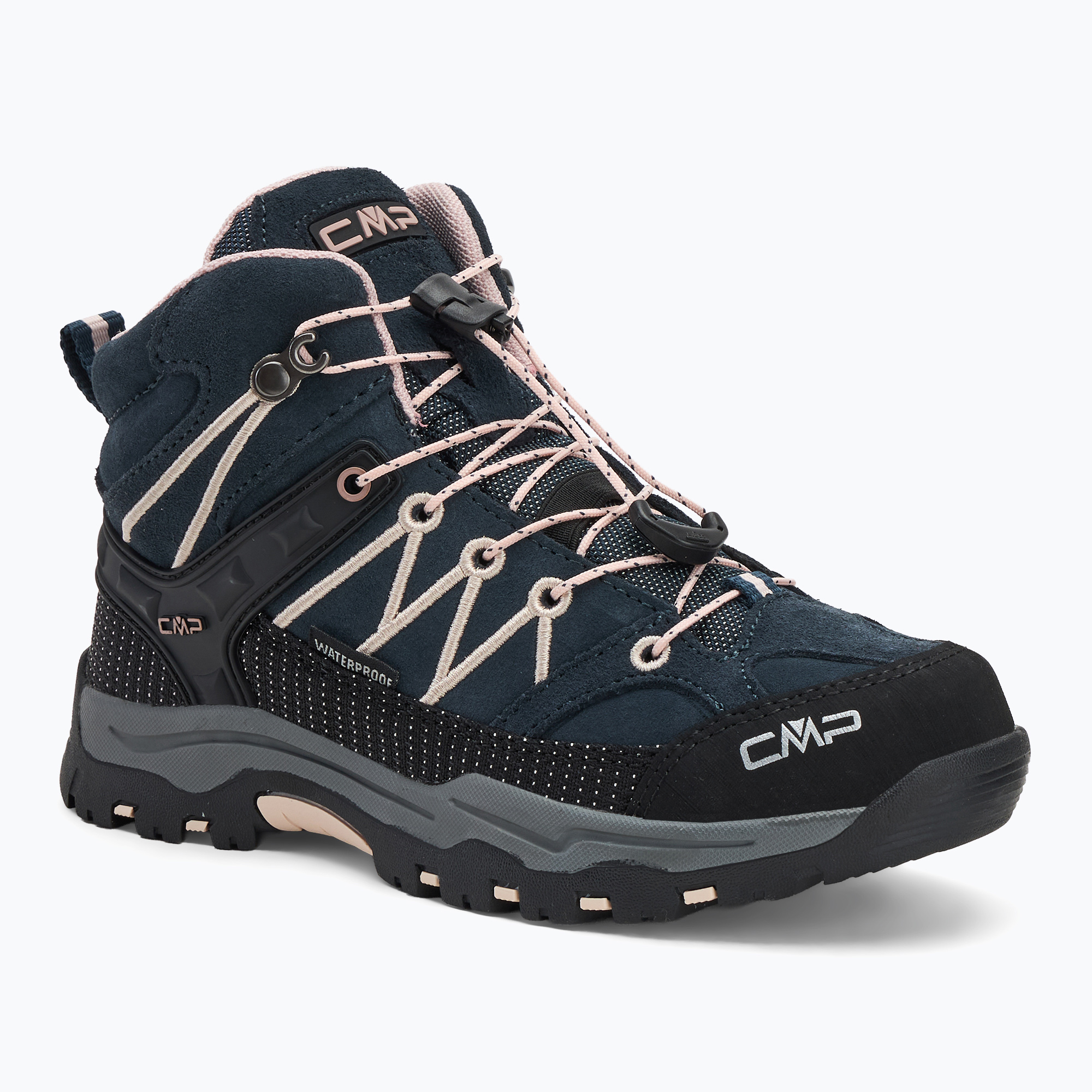 CMP Rigel Mid Wp asphalt/rose Kinder-Trekkingstiefel (Rigel Mid Wp 3Q12944/54UG)