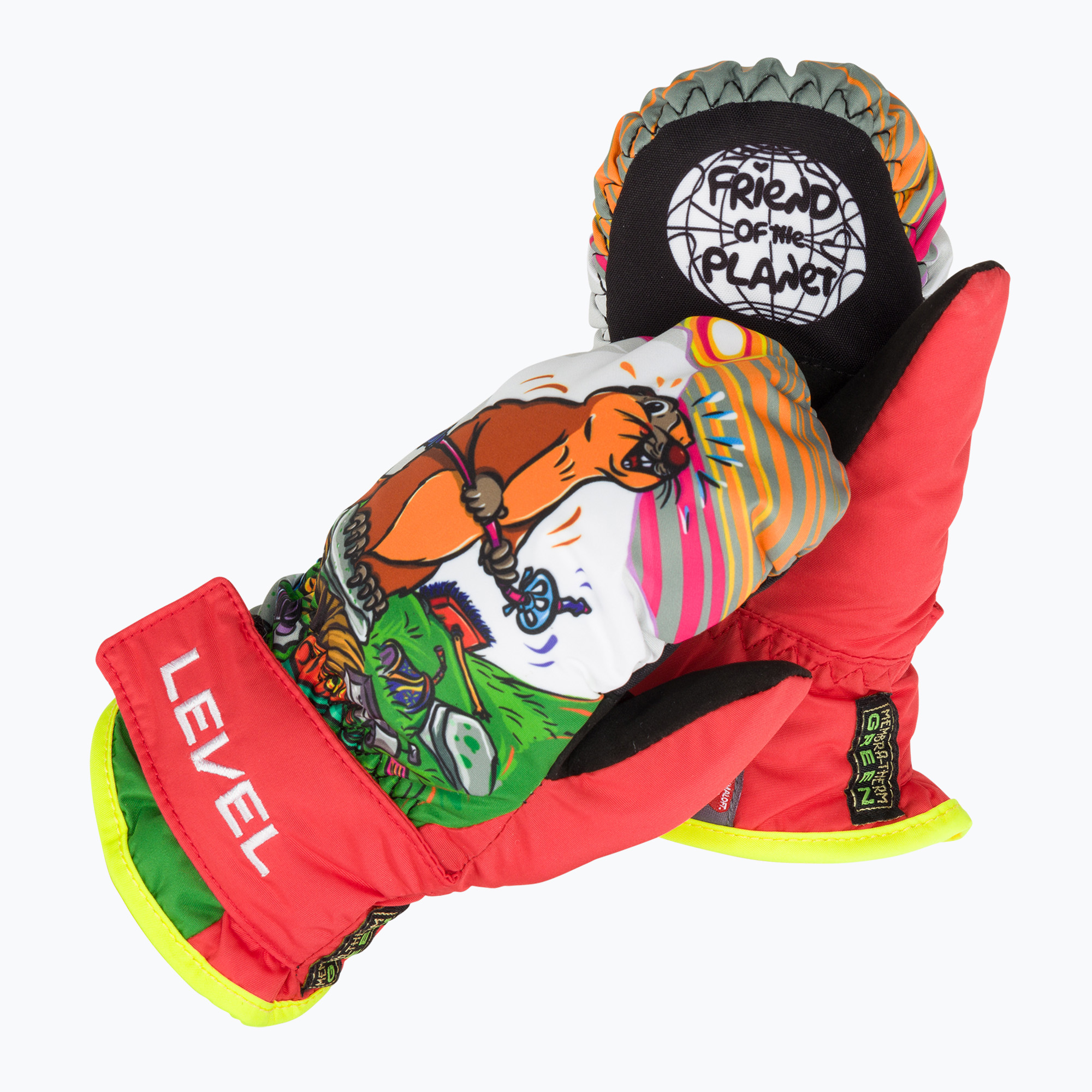 Level Animal pk Regenbogen Kinder-Skihandschuhe (Animal 4175JM.39)
