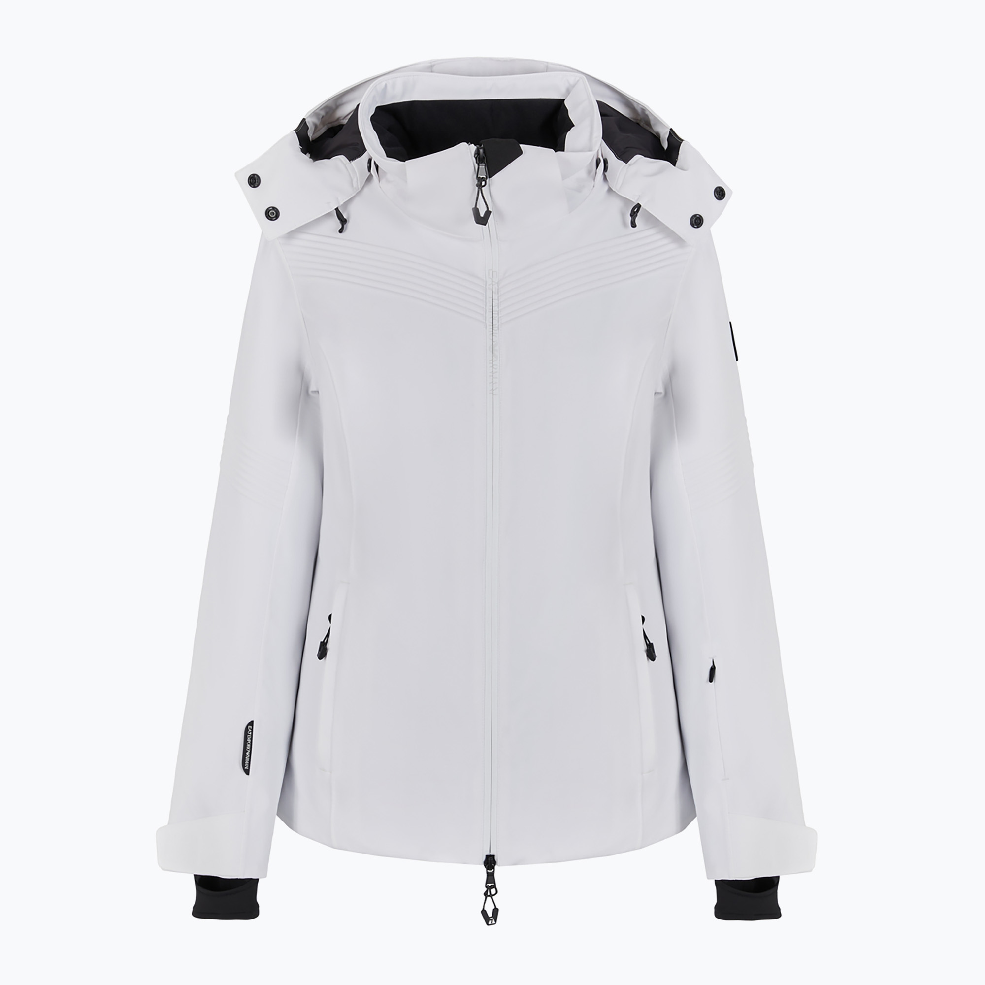 Skijacke Damen EA7 Emporio Armani Ski Cortina Embossed Toray white (Ski Cortina Embossed Toray TN44Z-6DTG03-1100)
