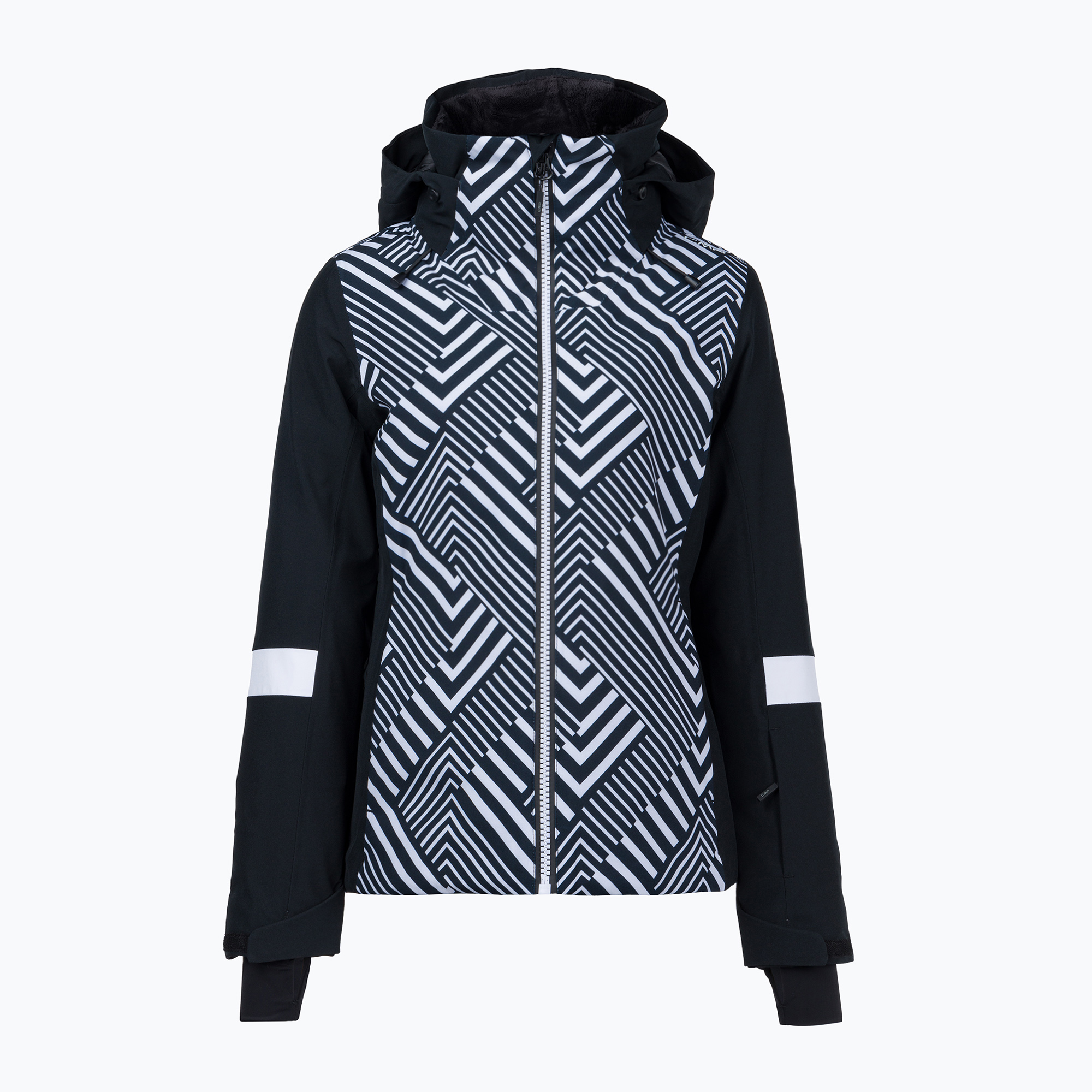 CMP Damen-Skijacke nero/bianco (33W0686 33W0686/35ZP)