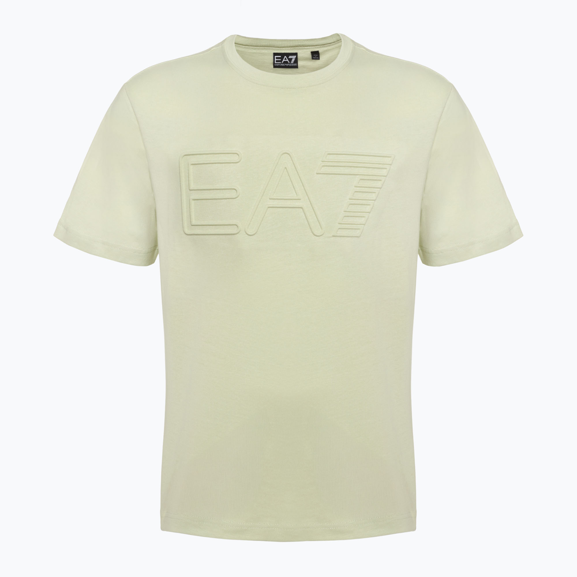 Herren EA7 Emporio Armani Logo Serie Meer Schaum T-shirt (Logo Series 7M000149-AF14772-U9004)